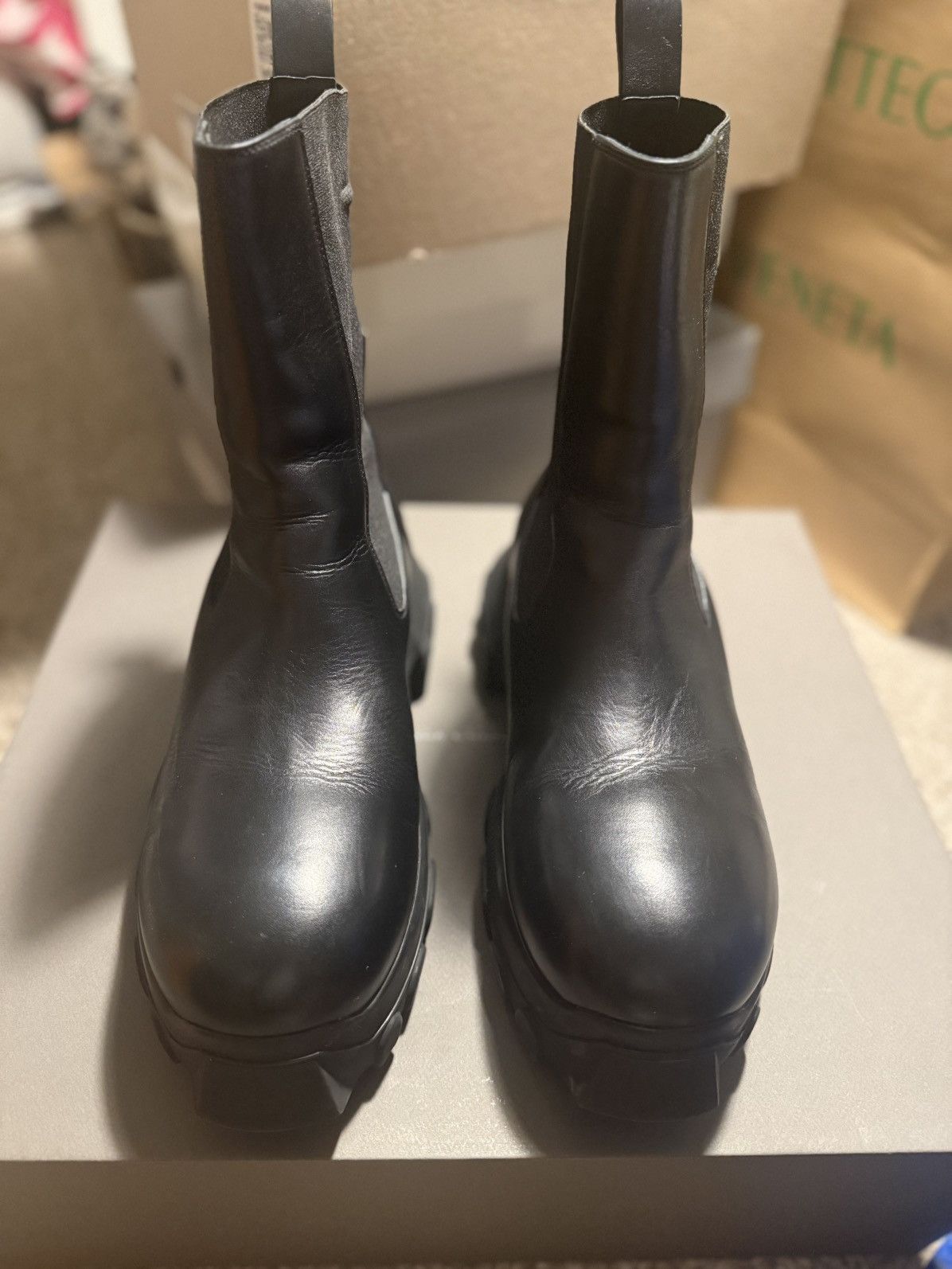 Rick Owens RICK OWENS BEATLE BOZO TRACTOR BOOT Size US 8.5 / EU 41-42 - 2 Thumbnail