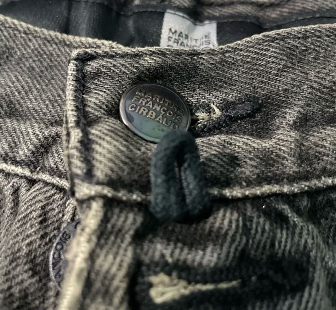 Marithe + Francois Girbaud Faded black Jorts MFG Size US 30 / EU 46 - 3 Thumbnail