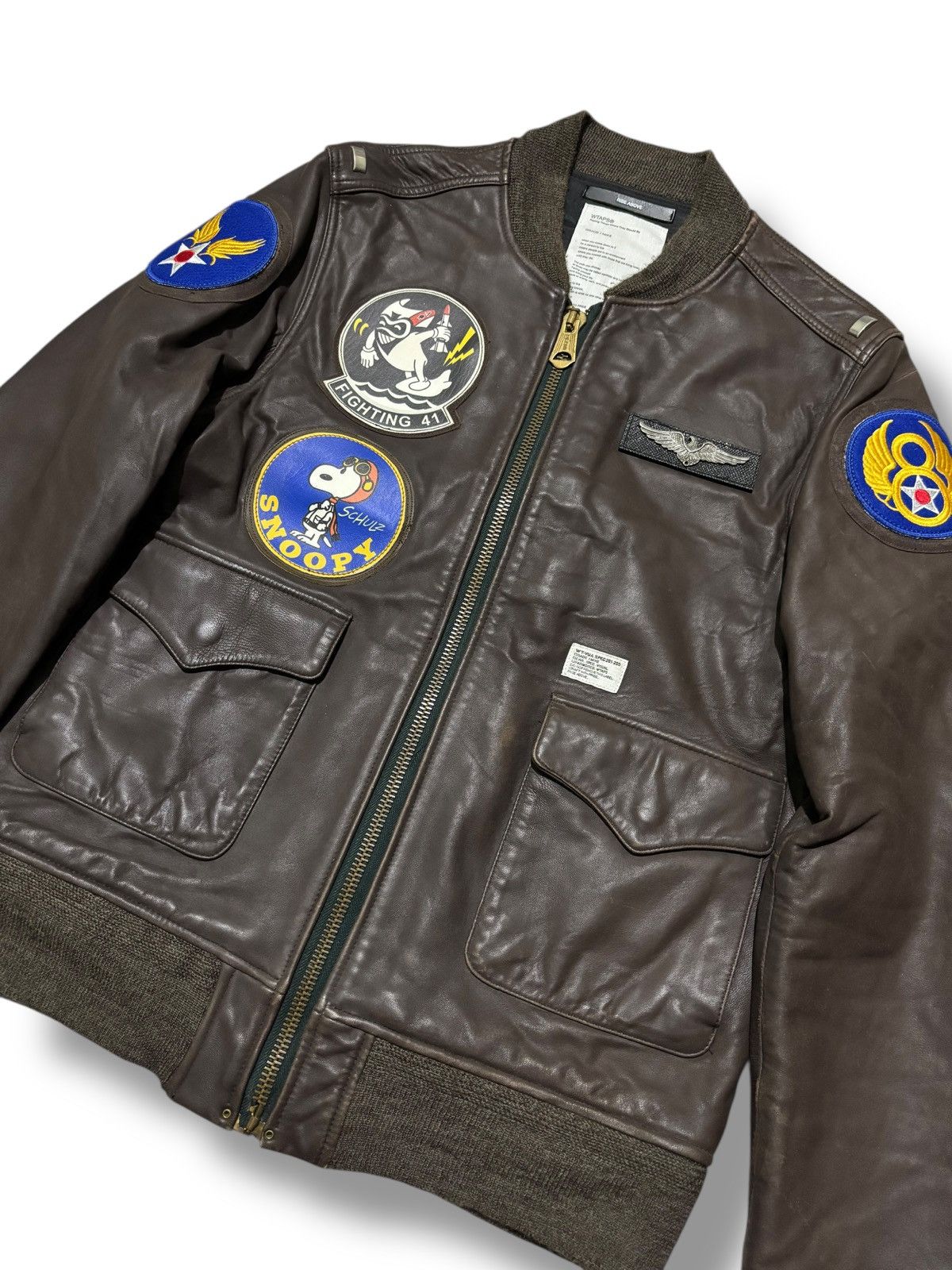 Wtaps WTAPS Dazed and Confused Field Lamb Leather Jacket Size US M / EU 48-50 / 2 - 2 Thumbnail