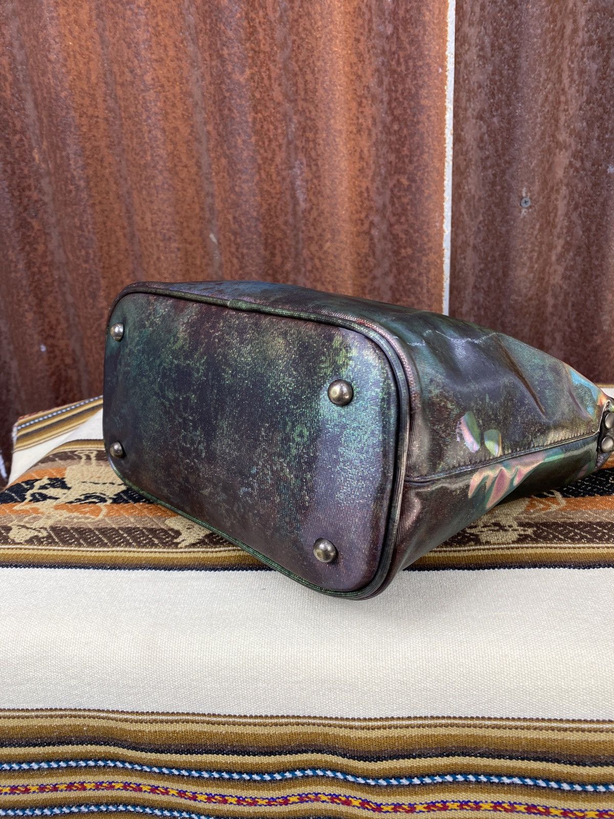 Jean Paul Gaultier Vintage Jean Paul Gaultier Cyber Mini Handbag AW1995 Size ONE SIZE - 9 Thumbnail