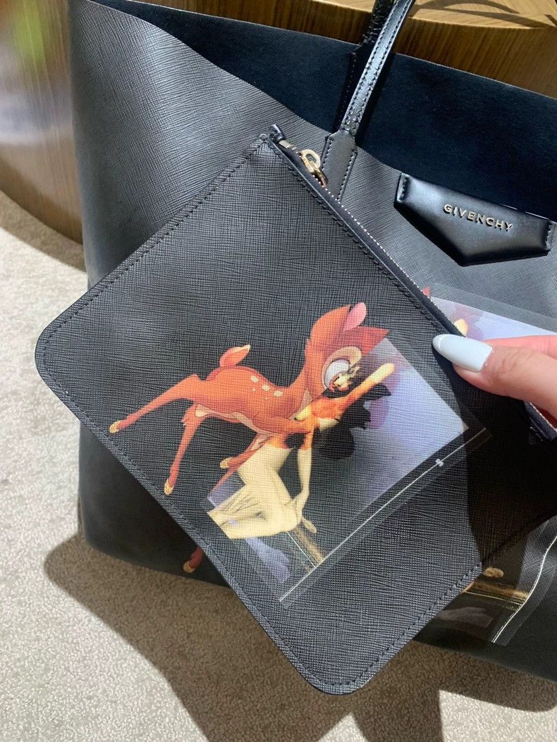 Givenchy Givenchy Bambi Tote Bag Large Single Shoulder Bag Size ONE SIZE - 3 Thumbnail