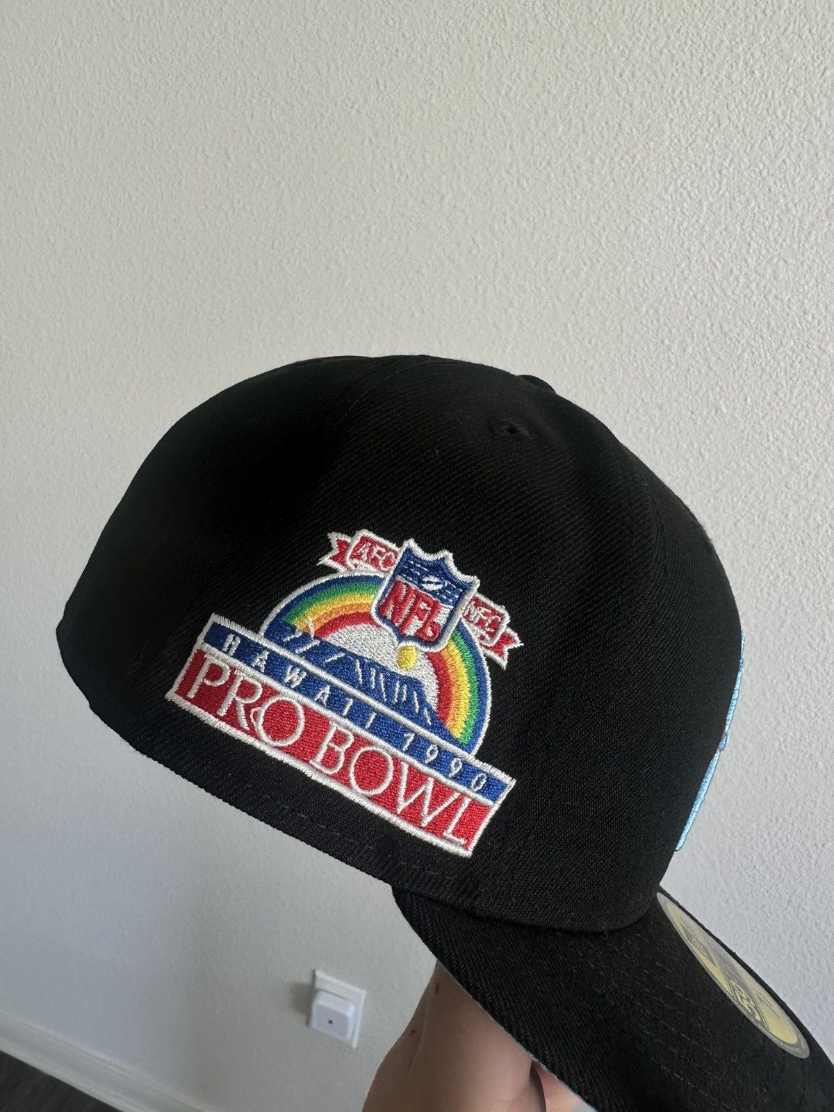 New Era Houston Oilers Fitted Hat w/ Pro Bowl Patch (Size 7 1/4) Size ONE SIZE - 2 Thumbnail
