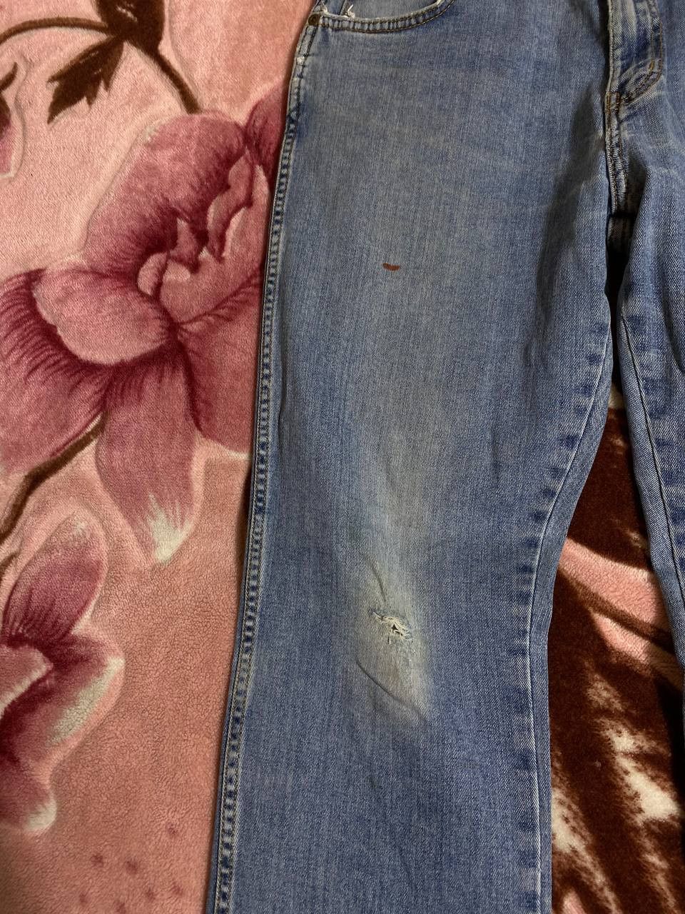 Wrangler Dirty Wrangler 1947 Distressed Thrashed Faded Baggy Jeans Size US 34 / EU 50 - 19 Thumbnail