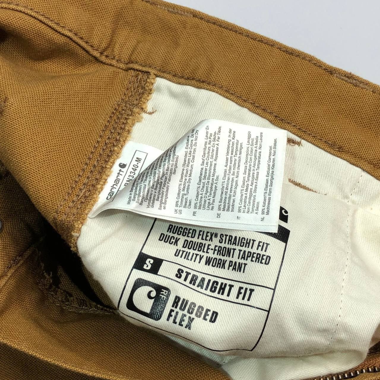 Carhartt Carhartt Rugged Straight Fit Utility Workwear Pants Size US 34 / EU 50 - 9 Thumbnail