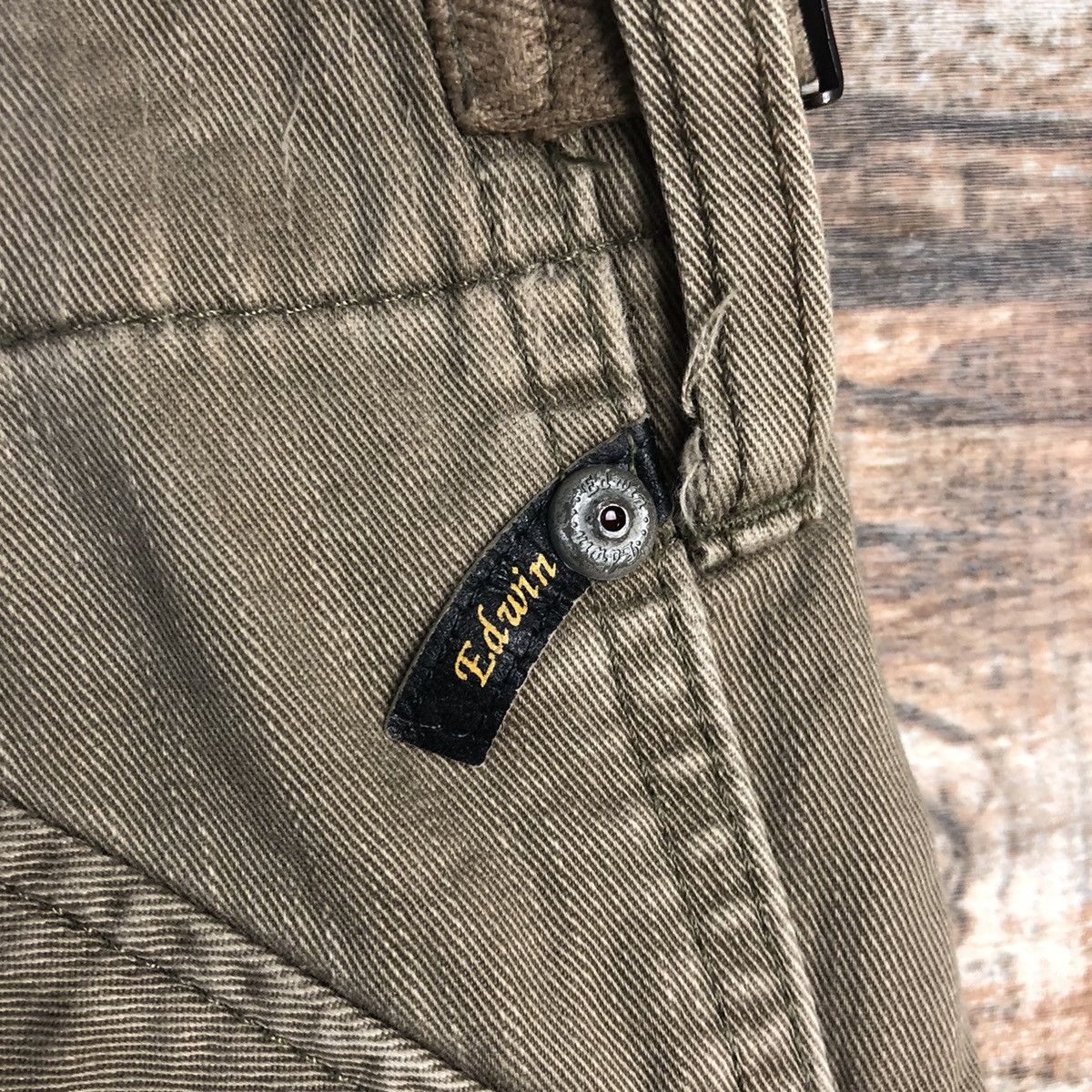 Edwin Edwin Brown Cargo utility tactical Multipocket Pants #A2570 Size US 31 - 12 Thumbnail