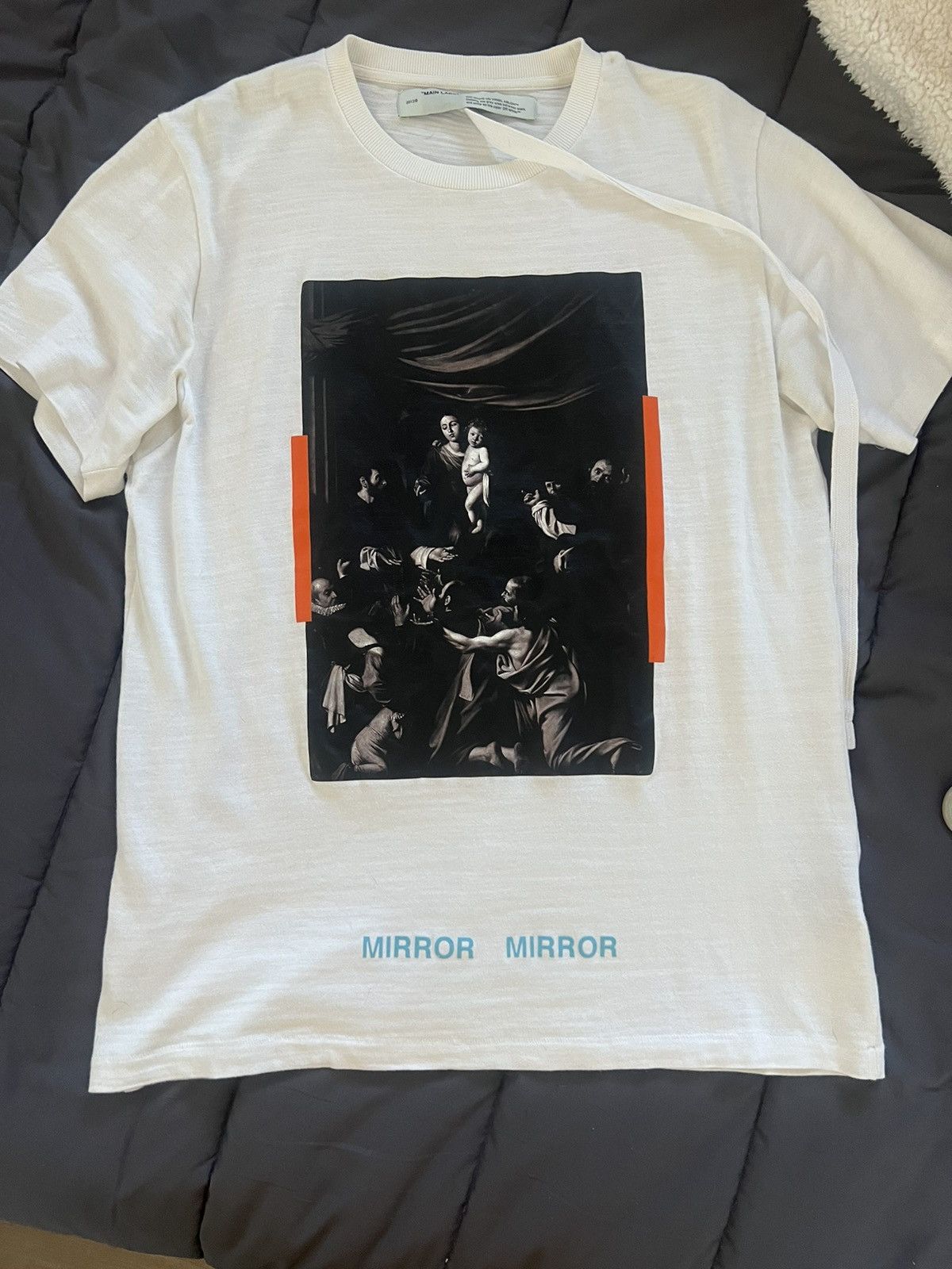 Off-White Off-White x MCA Figures of Speech Caravaggio T-Shirt 'White' Size US L / EU 52-54 / 3 - 2 Thumbnail