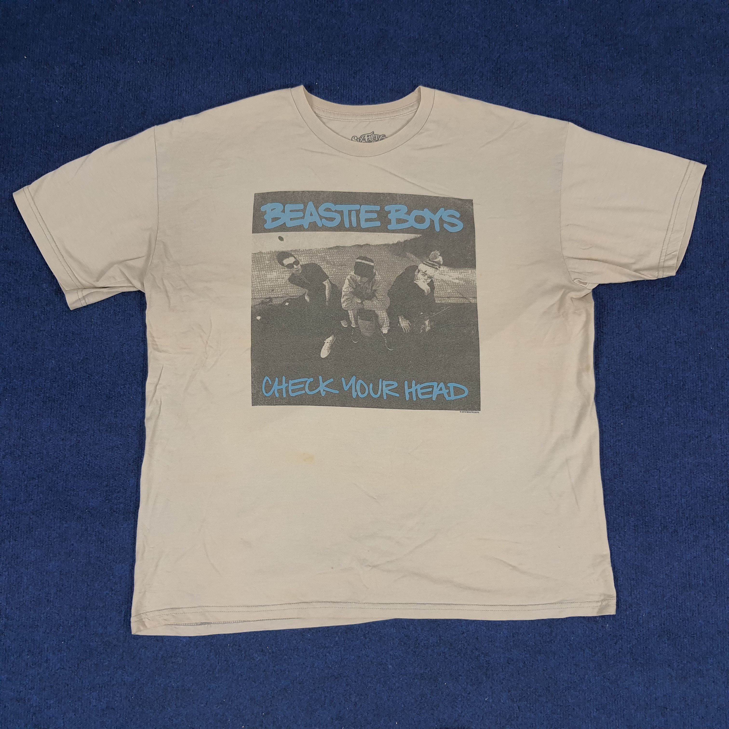 Rap Tees × Vintage Vintage Beastie Boys Check Your Head 2010 T-shirt Size US XL / EU 56 / 4 - 1 Thumbnail