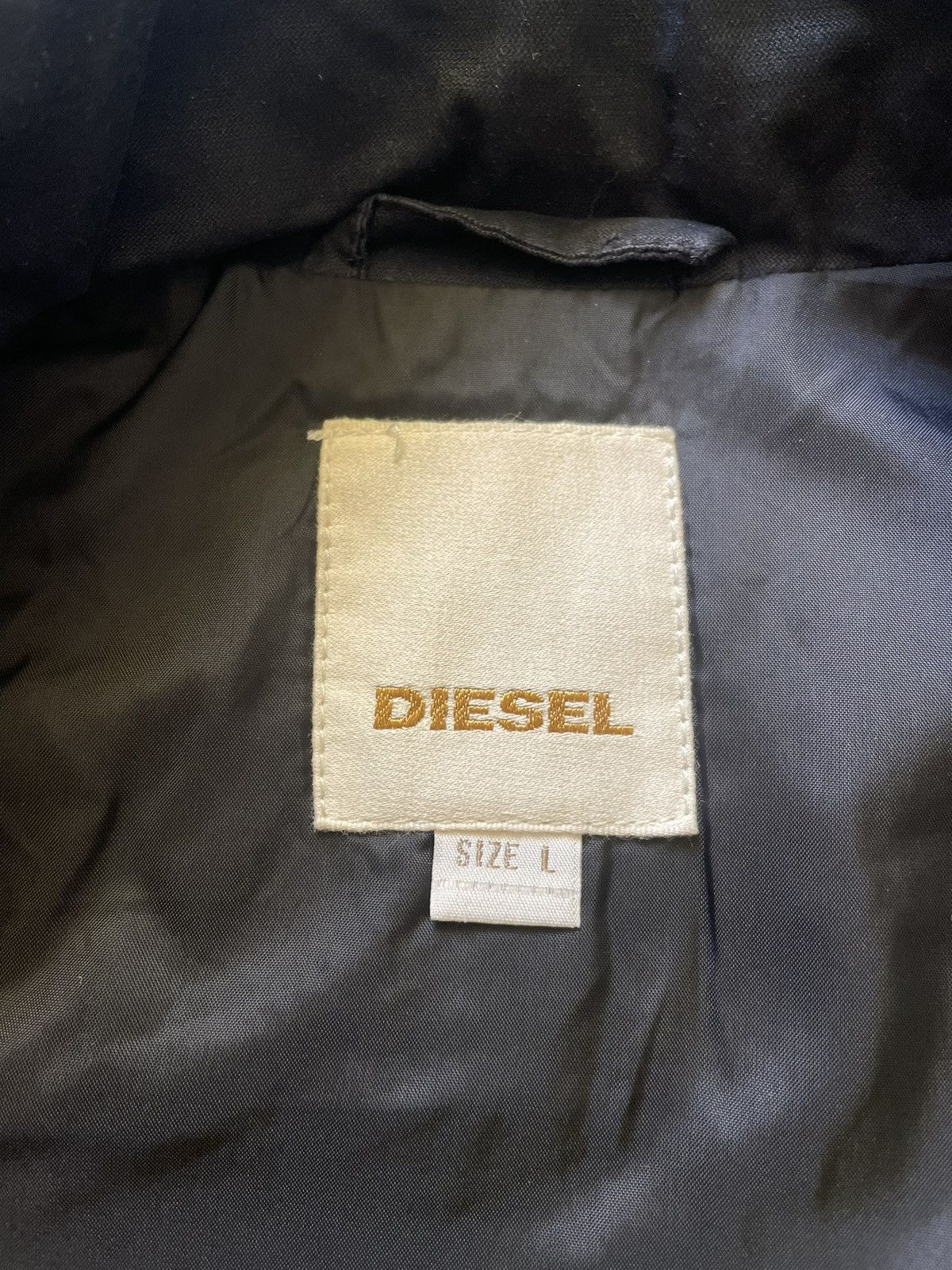 Diesel Diesel Biker Jacket Vintage Black Size US L / EU 52-54 / 3 - 23 Thumbnail