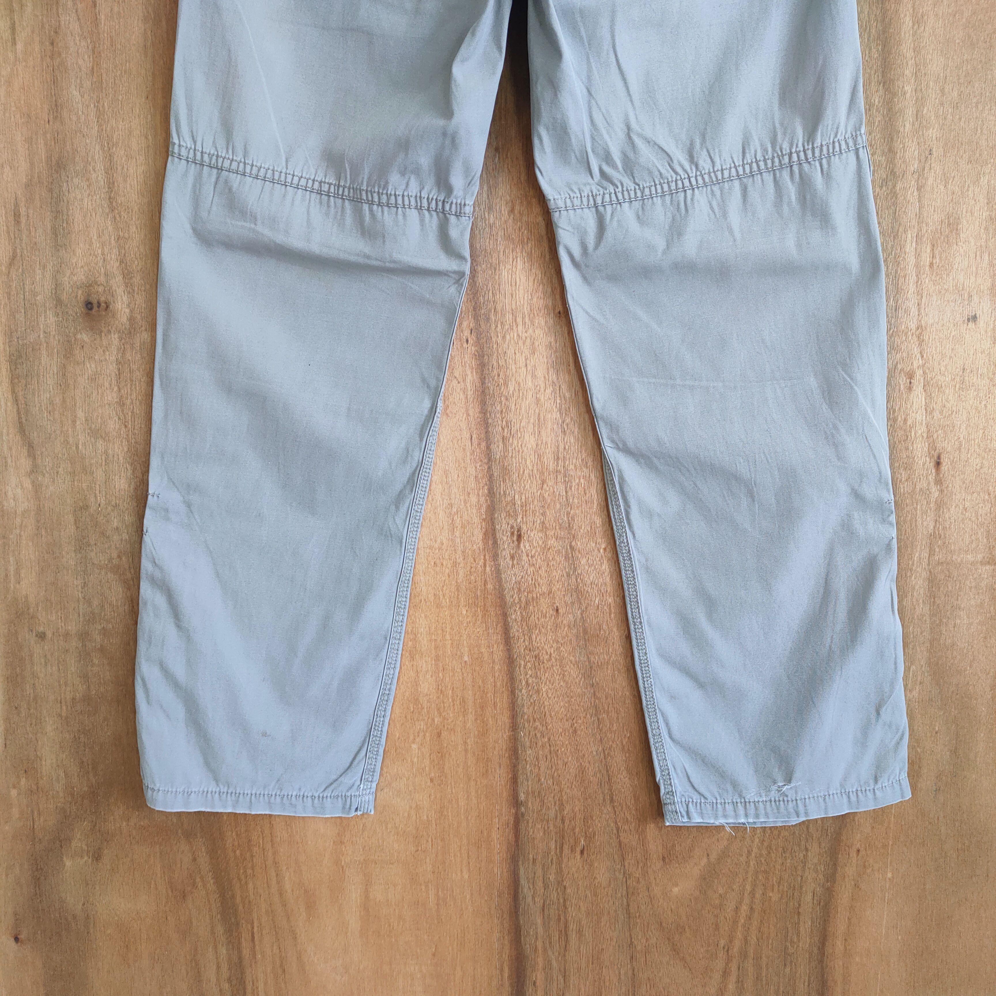 Japanese Brand VINTAGE GREY B NUMBER CARGO PANTS Size US 34 / EU 50 - 11 Thumbnail