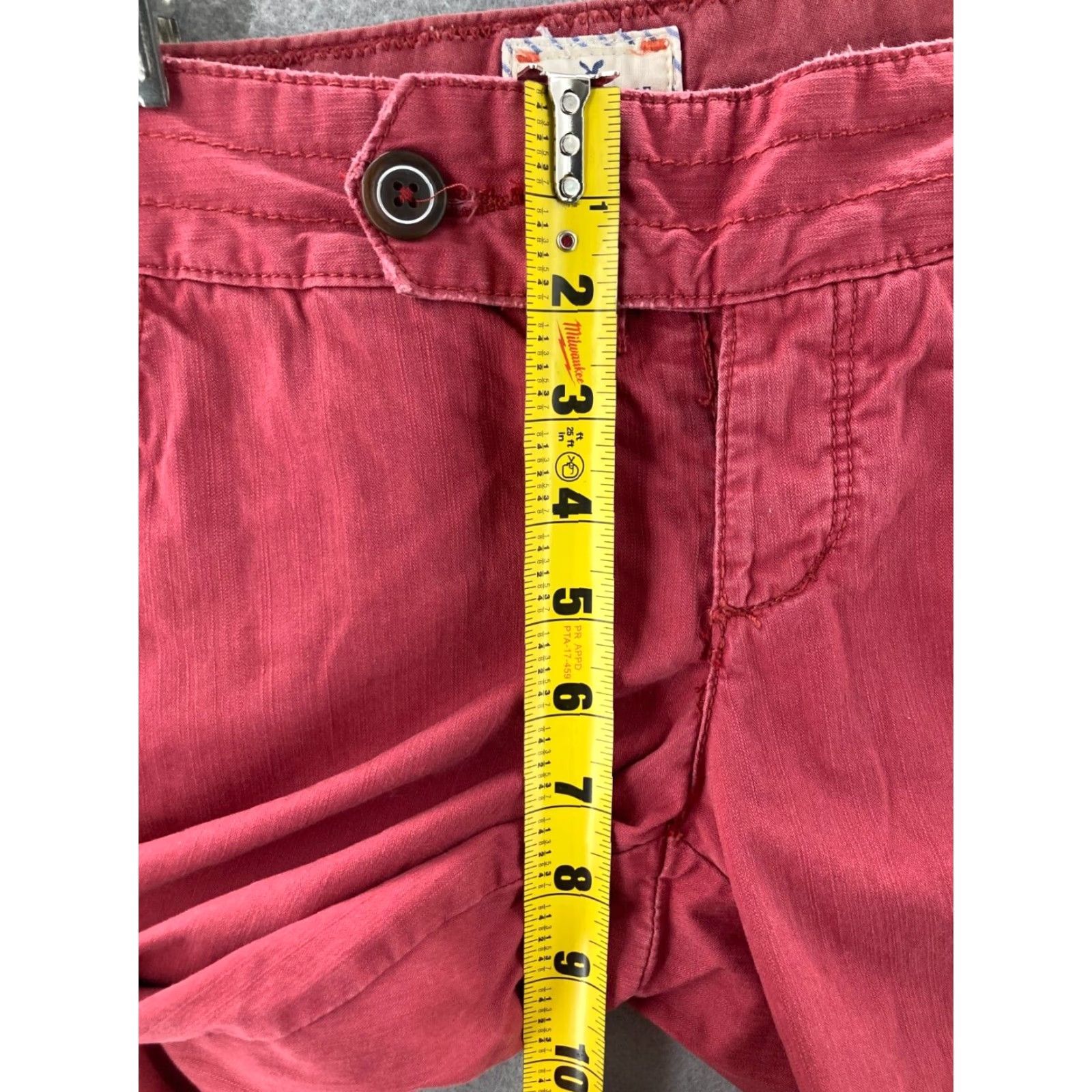 American Eagle Outfitters VINTAGE American Eagle Outfitters Jeans Pants Women's 4 Short Red 90s Y2K Bootcut Size 27" / US 4 / IT 40 - 4 Thumbnail