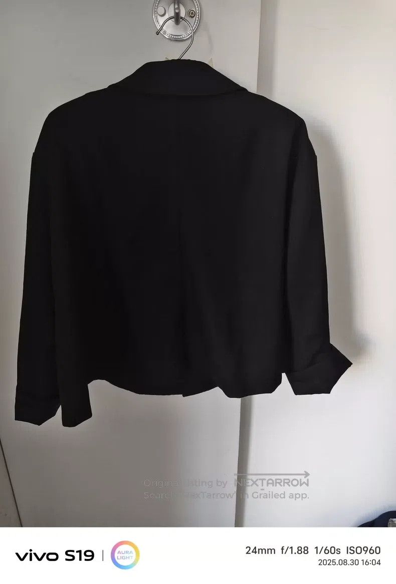 Comme des Garcons Comme Des Garcons Black wool oversized blazer Size S / US 4 / IT 40 - 2 Thumbnail