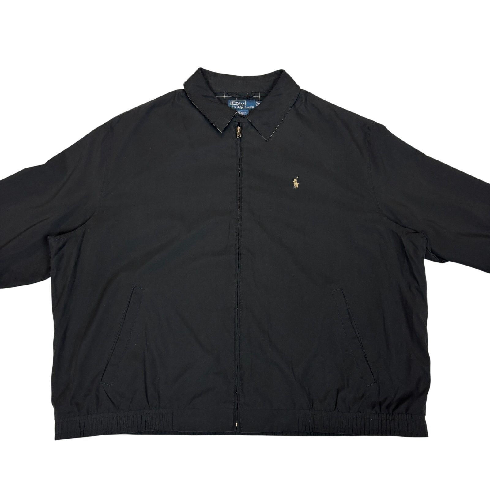Polo Ralph Lauren VTG 90s Polo Ralph Lauren Bomber Jacket Plaid Black 2XL Size US XXL / EU 58 / 5 - 2 Thumbnail