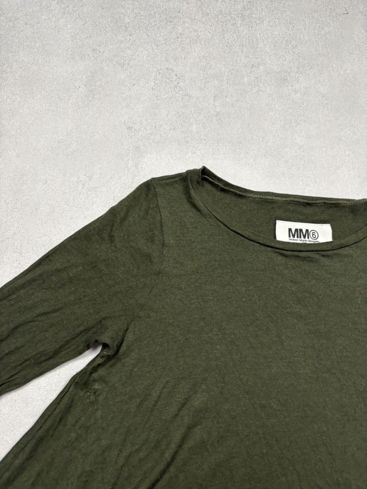 Maison Margiela Maison Margiela MM6 Draped Asymmetric Long Sleeve Dress M Size M / US 6-8 / IT 42-44 - 10 Thumbnail