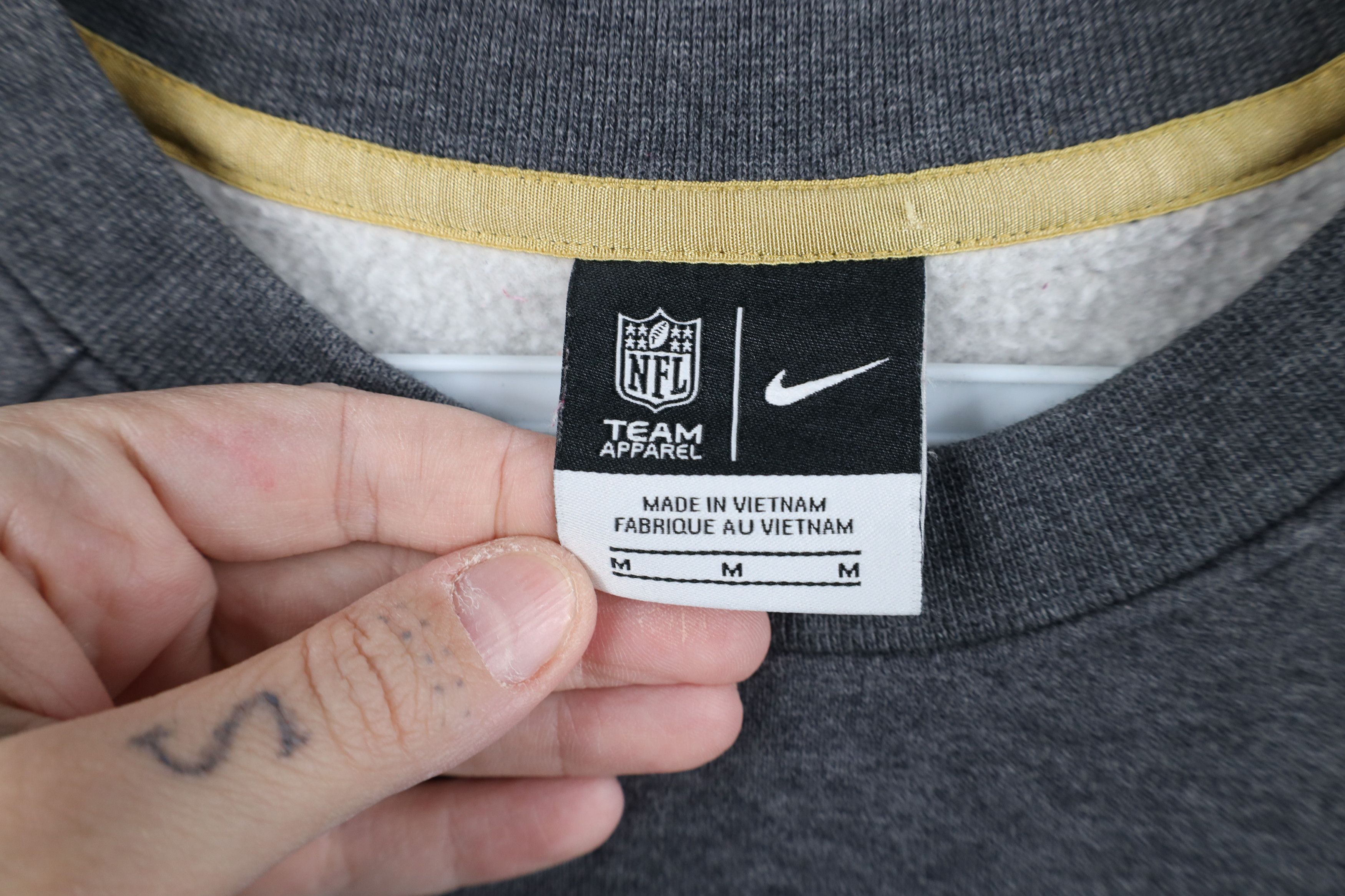 Nike Nike On Field Baltimore Ravens Football Crewneck Sweatshirt Size US M / EU 48-50 / 2 - 9 Thumbnail