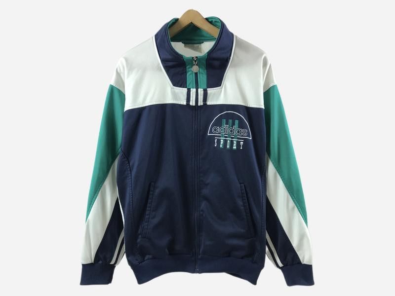 Adidas ADIDAS jacket, vintage hip hop 90s hip-hop skater size M Size US M / EU 48-50 / 2 - 2 Thumbnail