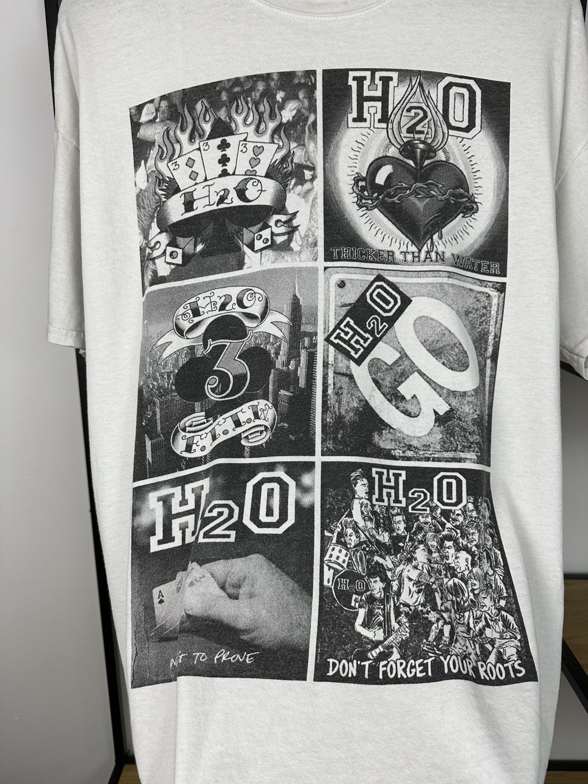 Gildan H2O Band Rock T shirt Albums Promo Punk Men’s White XL Size US XL / EU 56 / 4 - 5 Thumbnail