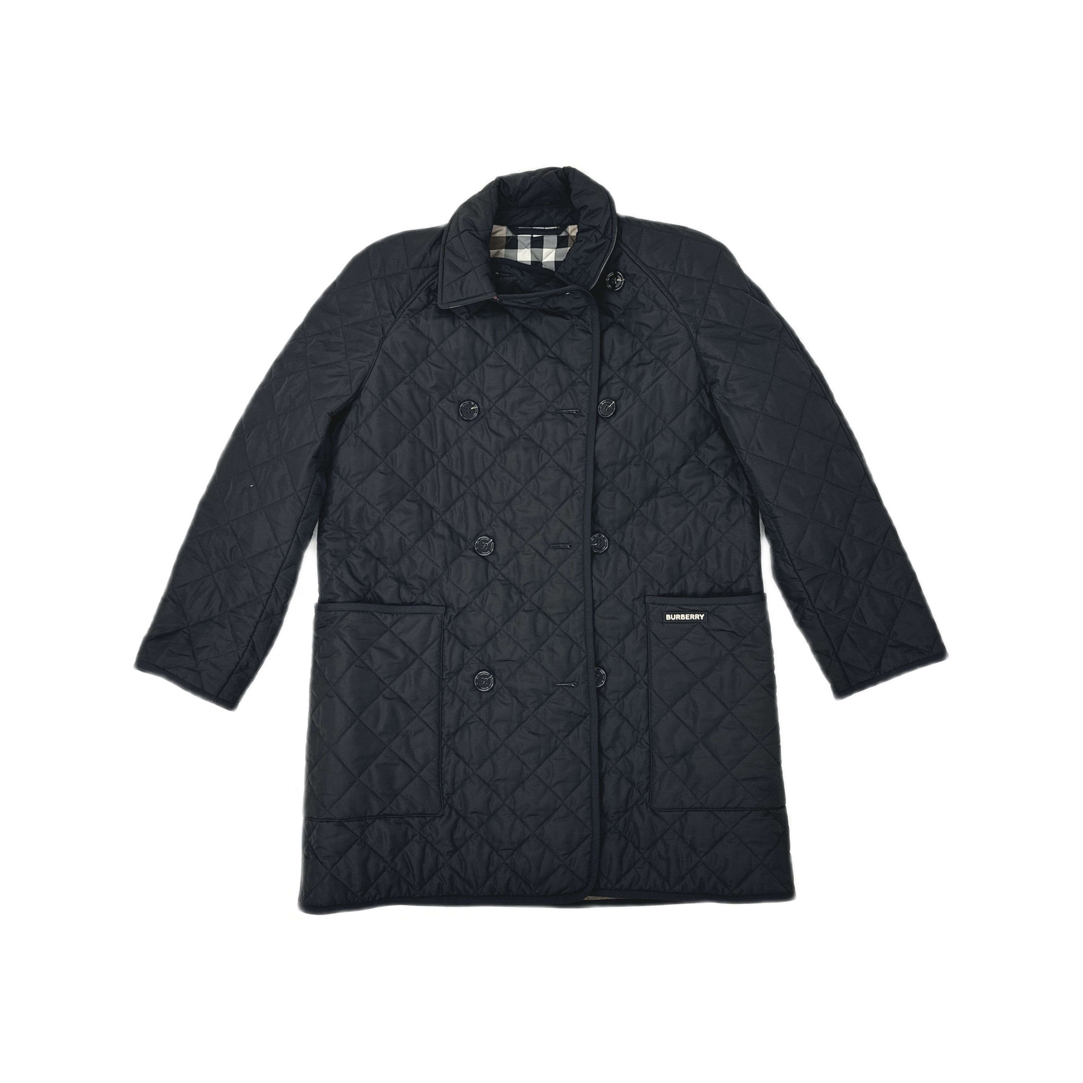 Burberry Burberry Quilted Jacket Black Size S / US 4 / IT 40 - 1 Thumbnail