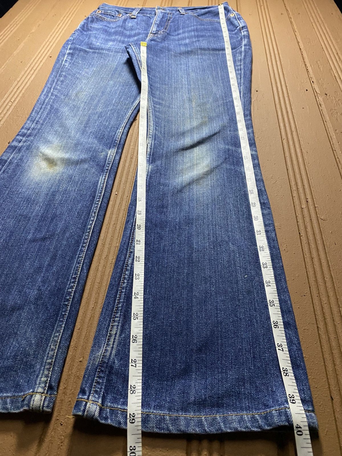Levi's Vintage Clothing Vintage Levis 517 90’s Japan Blue Wash Flare Jeans Size US 28 / EU 44 - 14 Thumbnail