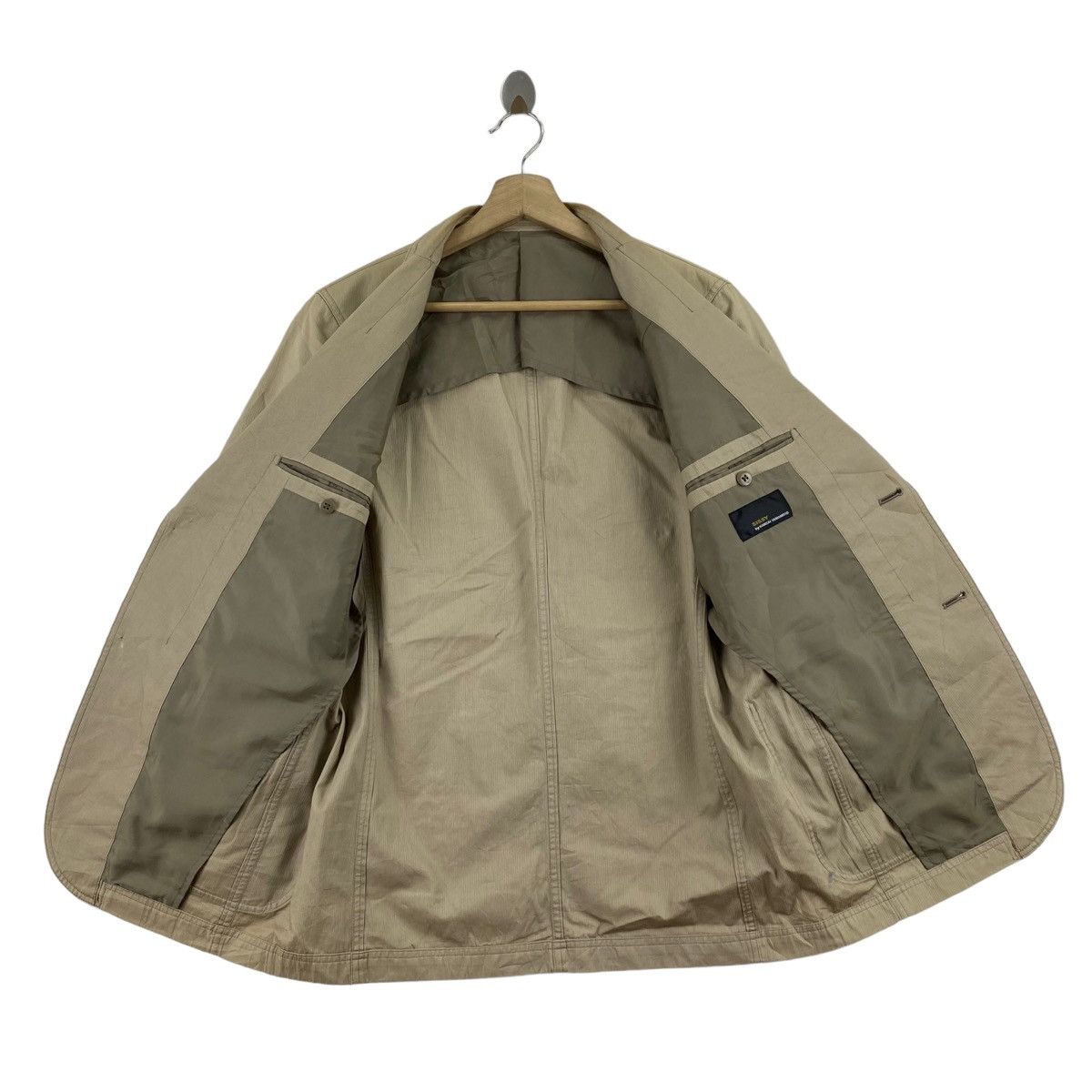 Japanese Brand × Kansai Yamamoto SISSY By KANSAI YAMAMOTO Japan Plain Brown Blazer Coat Size US S / EU 44-46 / 1 - 5 Thumbnail