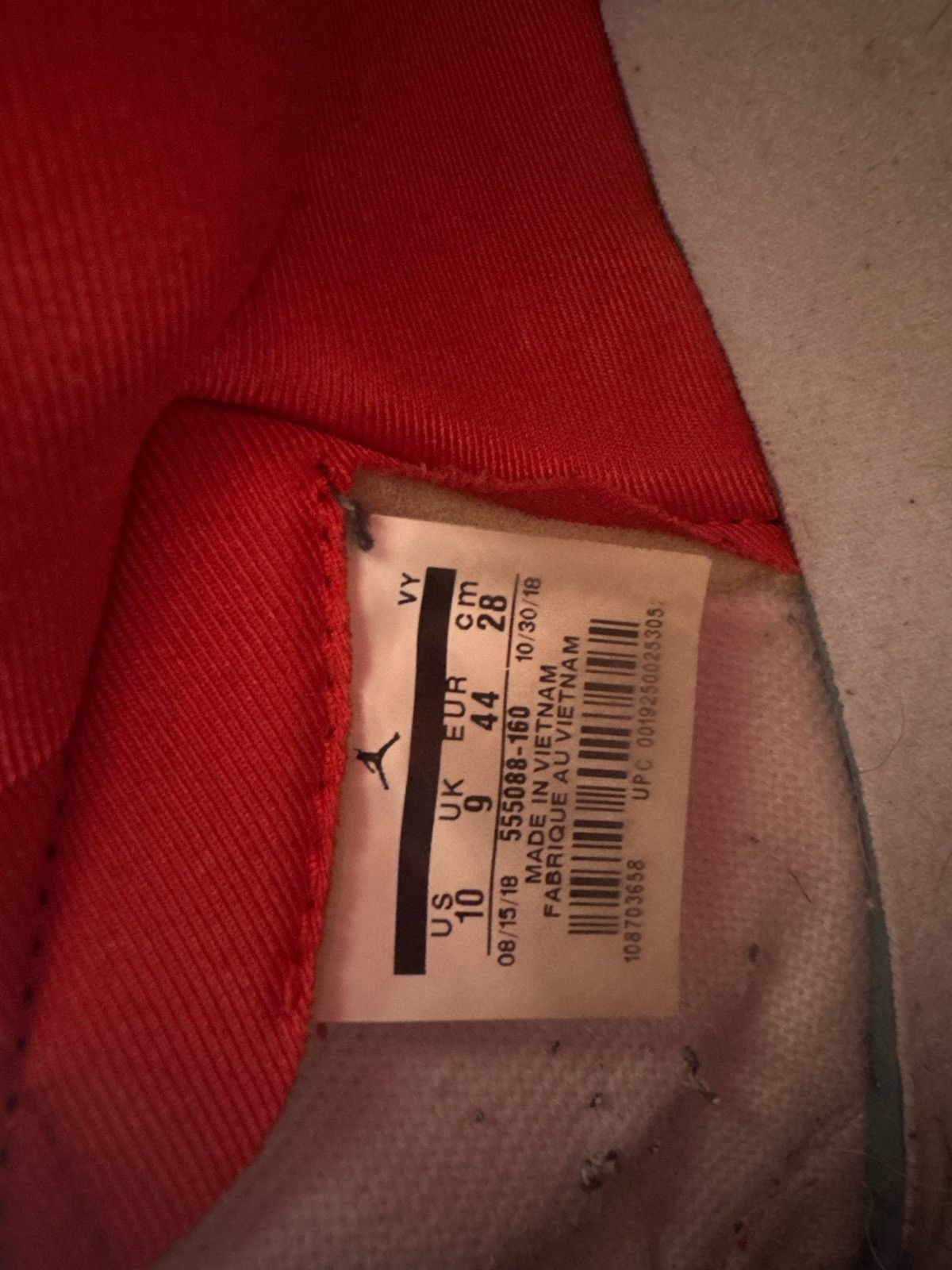 Jordan Brand Jordan 1 High Phantom Red Size US 10 / EU 43 - 5 Thumbnail
