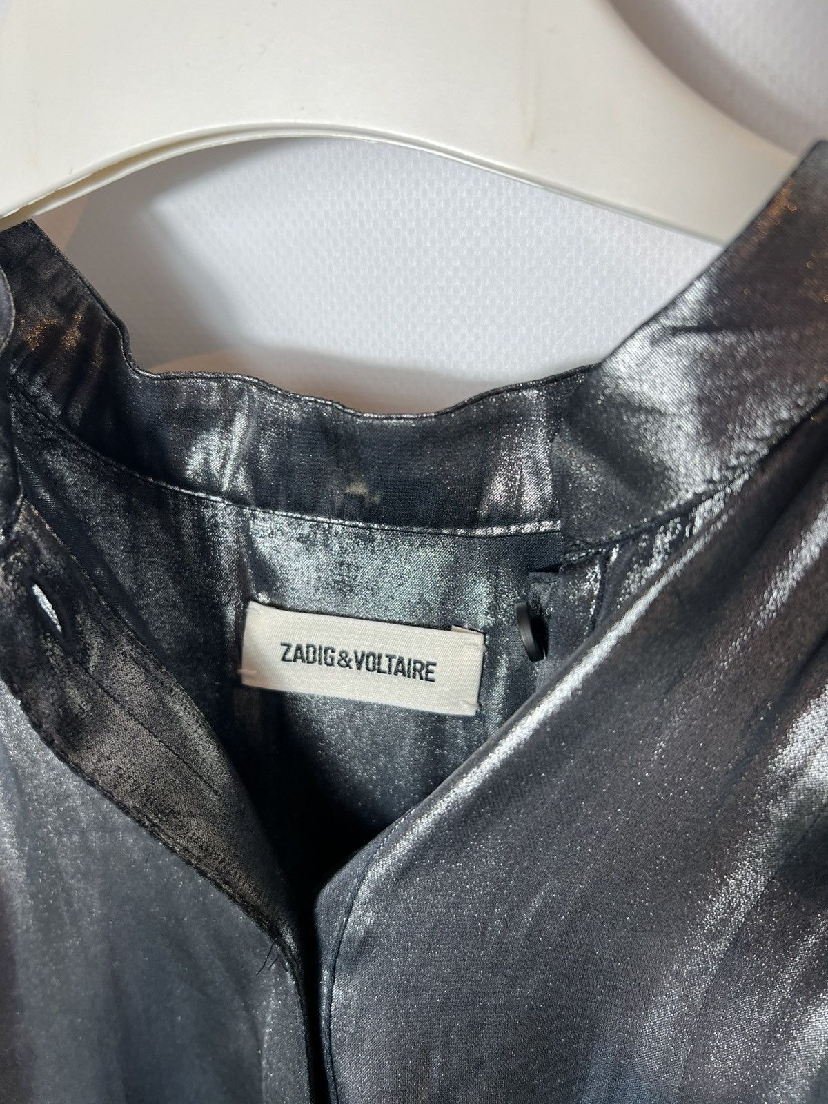 Zadig & Voltaire Vintage designer luxury Zadig & Voltaire Retouch Foil Dress Size XS / US 0-2 / IT 36-38 - 4 Thumbnail