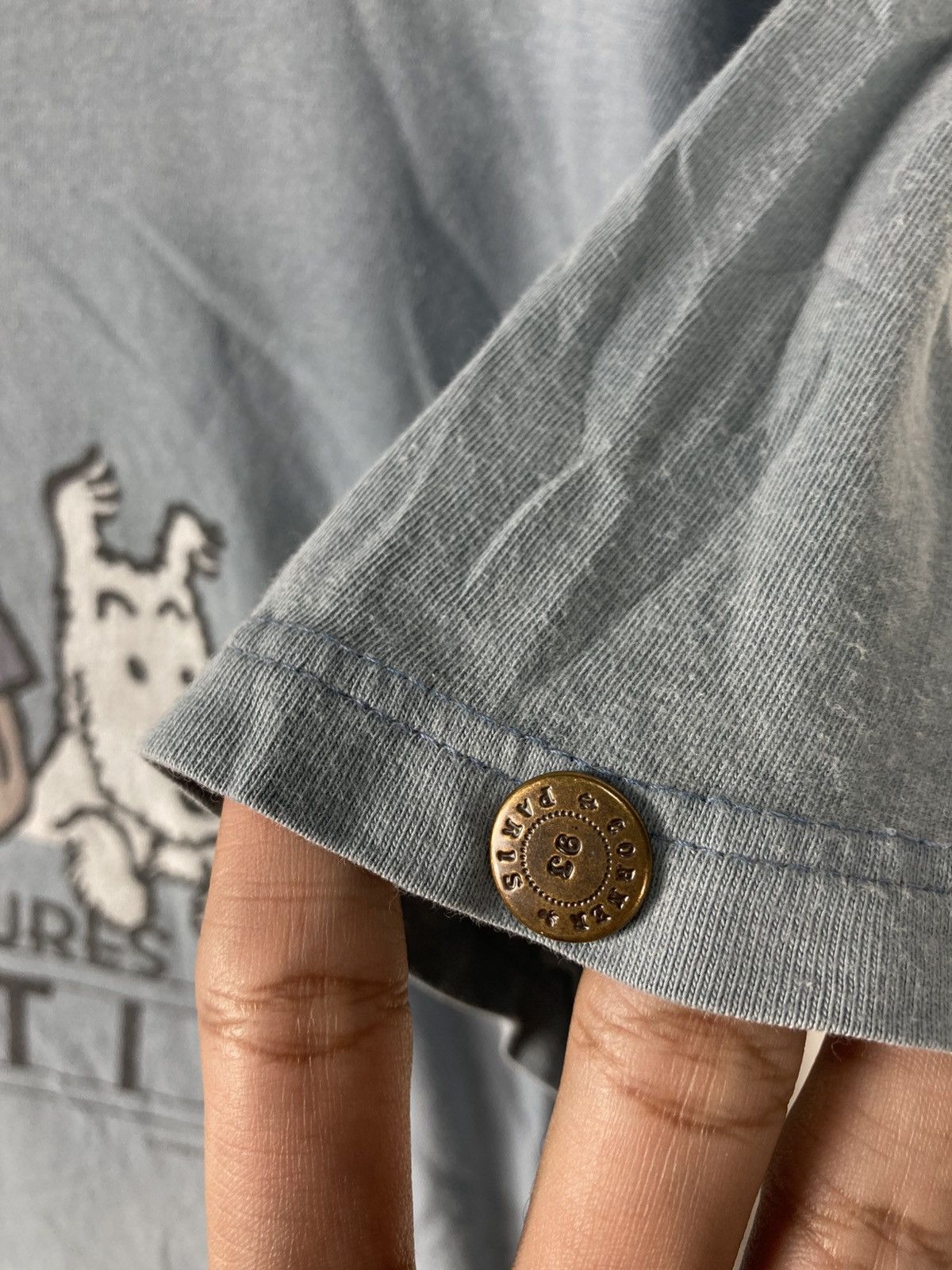 Vintage Vintage 1992 The Adventures Of Tintin Made in France T-Shirt Size US M / EU 48-50 / 2 - 6 Thumbnail