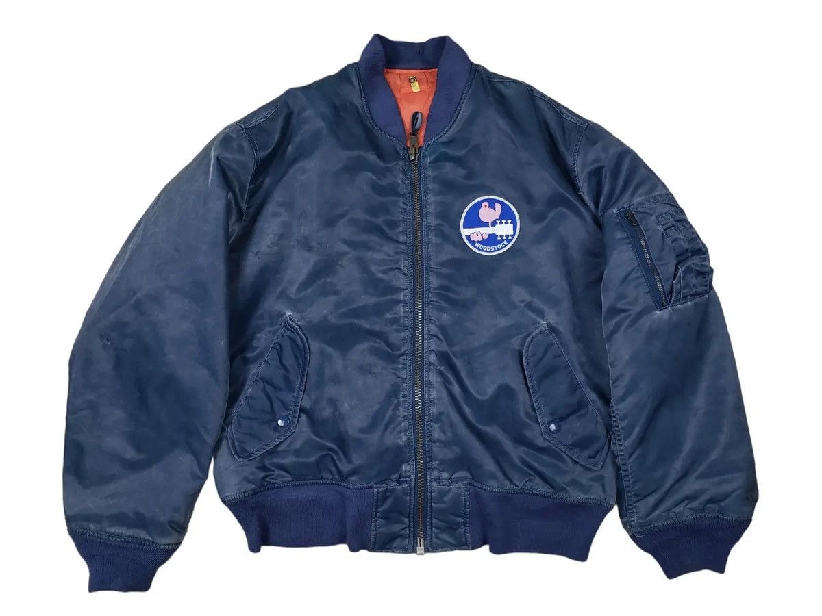 Other ✅️Vintage Bomber Jacket Air Force MA 1 Size US L / EU 52-54 / 3 - 3 Thumbnail