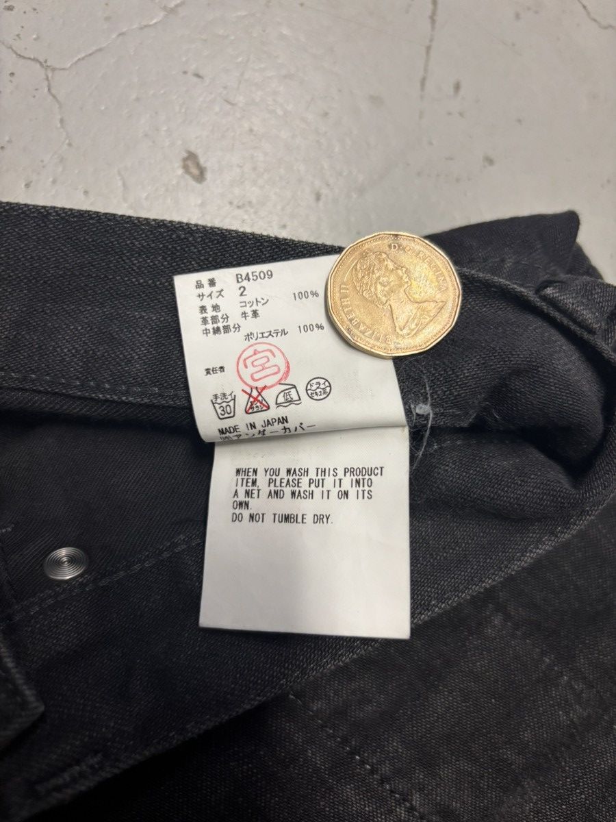 Undercover Undercover AW08 ‘Unrealrealclothes’ Black Moto Pants Size US 32 / EU 48 - 7 Thumbnail