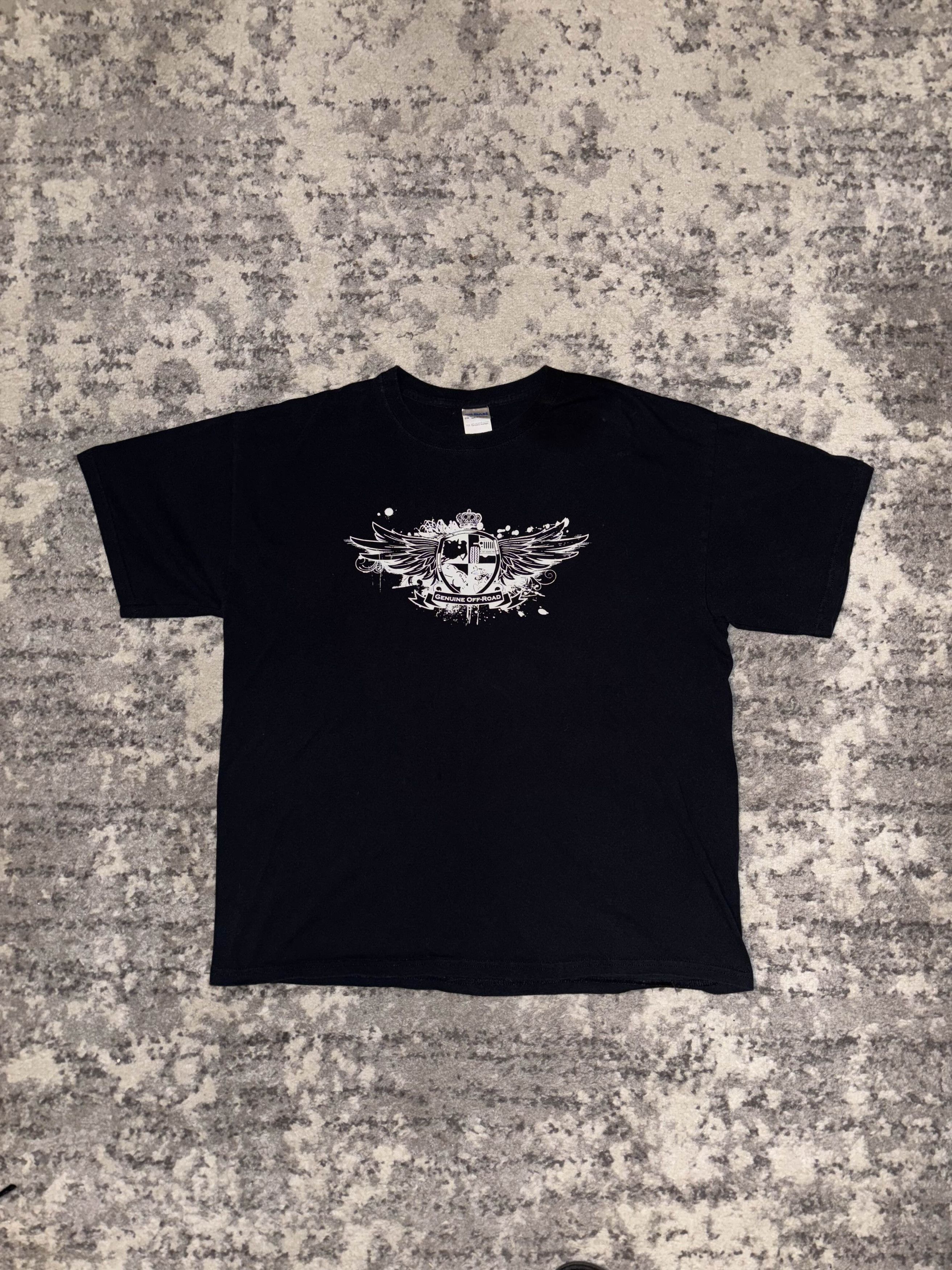 Vintage Y2K Off-Roading Funny Text Shirt Size US XL / EU 56 / 4 - 3 Thumbnail