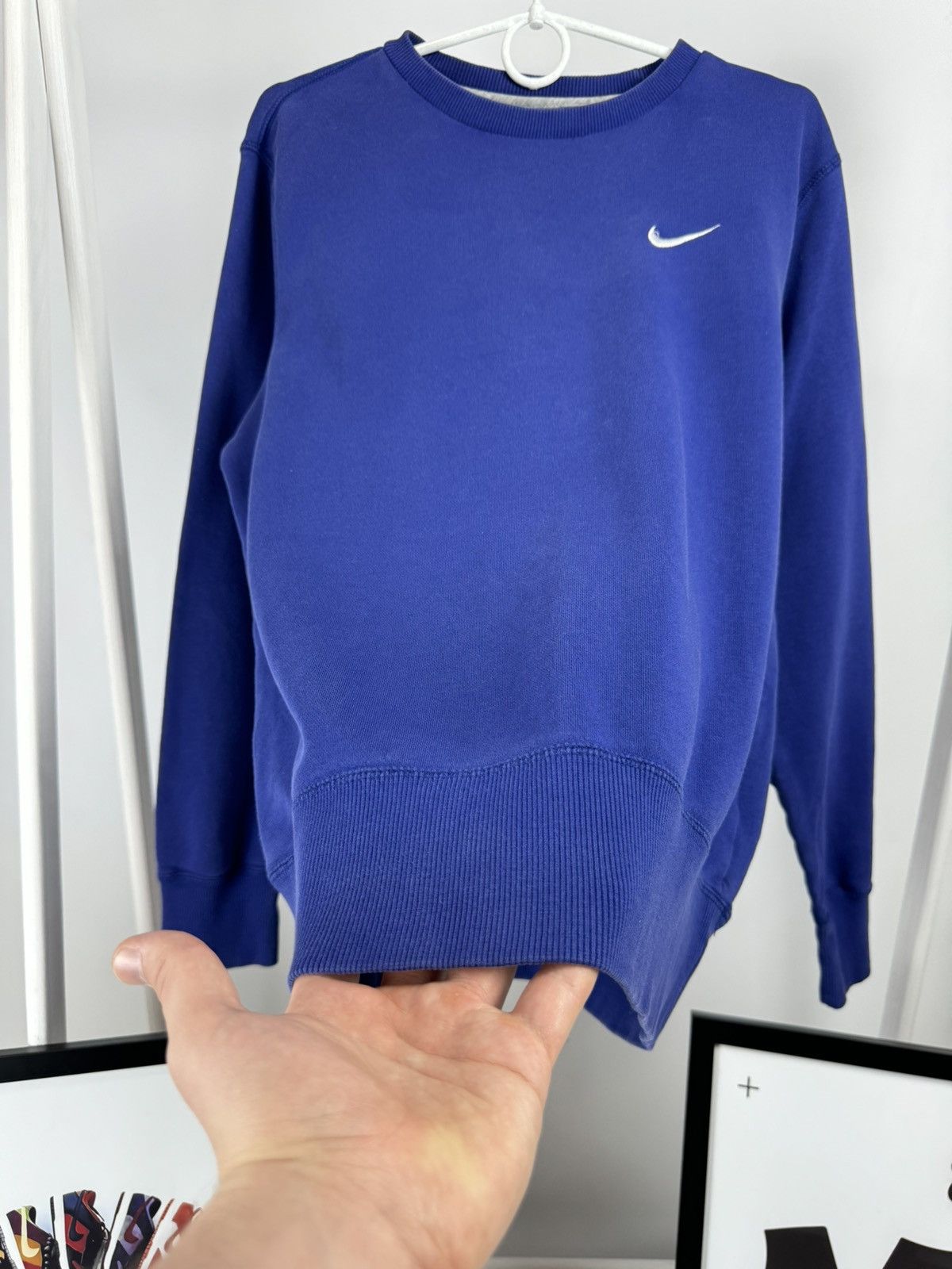 Nike Vintage Purple Nike Sweatshirt Size US M / EU 48-50 / 2 - 3 Thumbnail