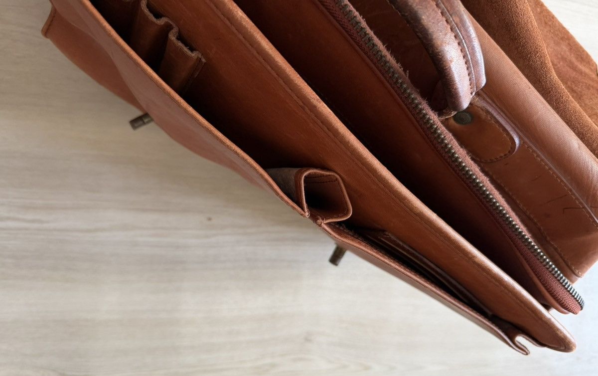 Coach Vintage Coach 5279 Brown Leather Messenger Bag Leather Size ONE SIZE - 16 Thumbnail