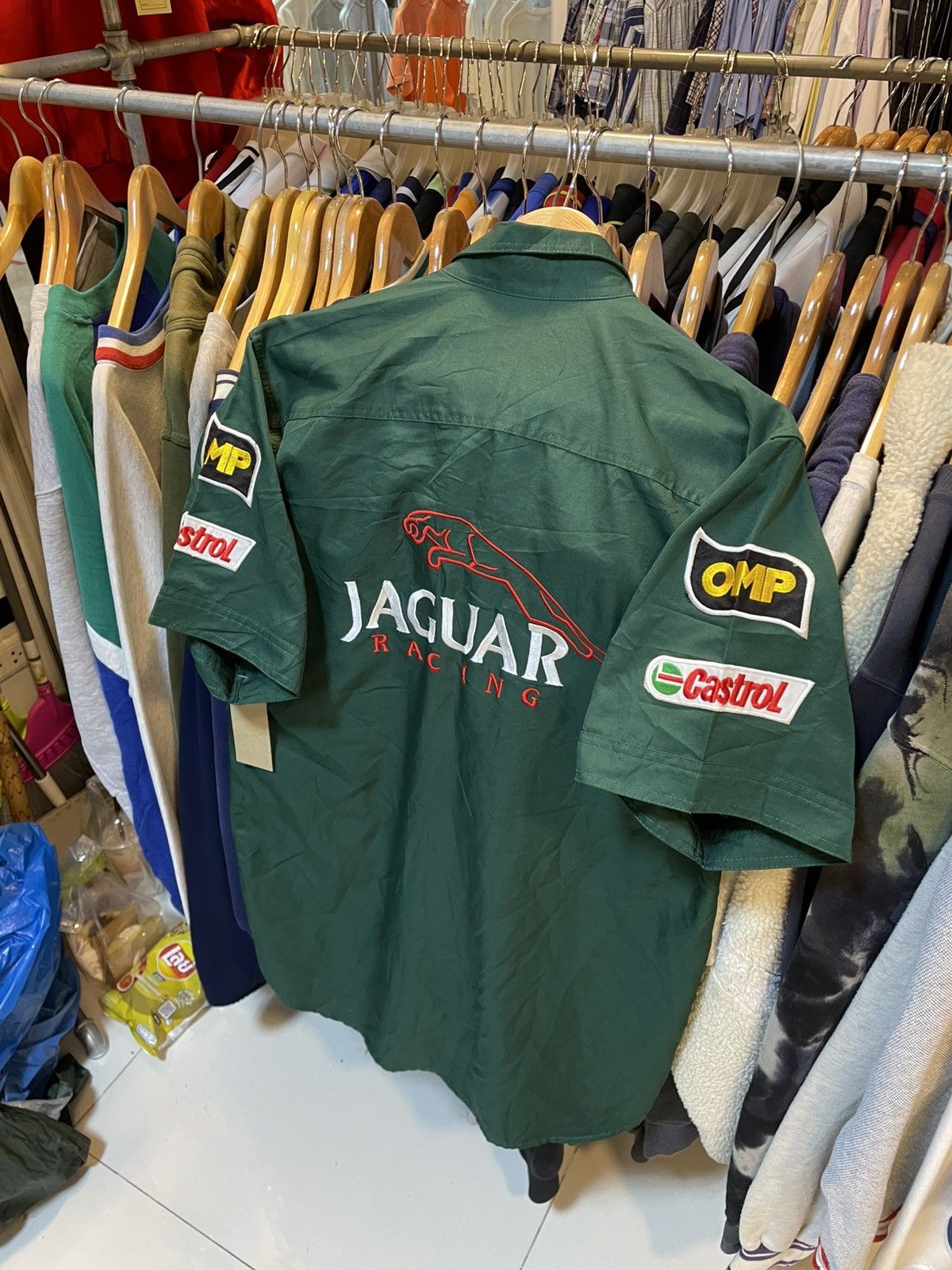 Other Y2K F1 Jaguar Button-Up Shirt Size US L / EU 52-54 / 3 - 3 Thumbnail