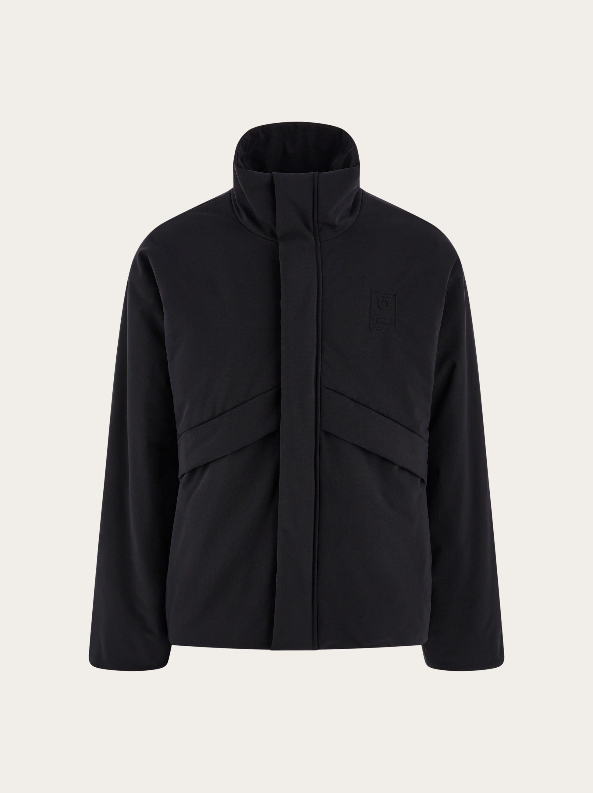 Salvatore Ferragamo o1s1rm0126 Straight Cut Blouson Jacket in Black Size US M / EU 48-50 / 2 - 1 Thumbnail