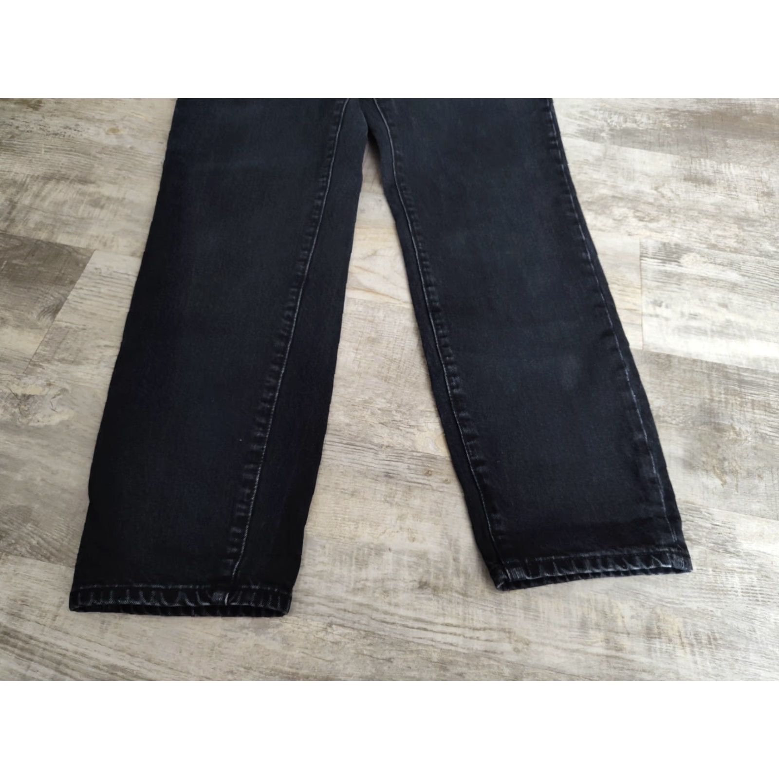 Rolla's VINTAGE Rolla's Women's Skinny Jeans High Rise Slim Denim 30 Black Cotton Stretch City 27in Size 30" / US 8 / IT 44 - 2 Thumbnail