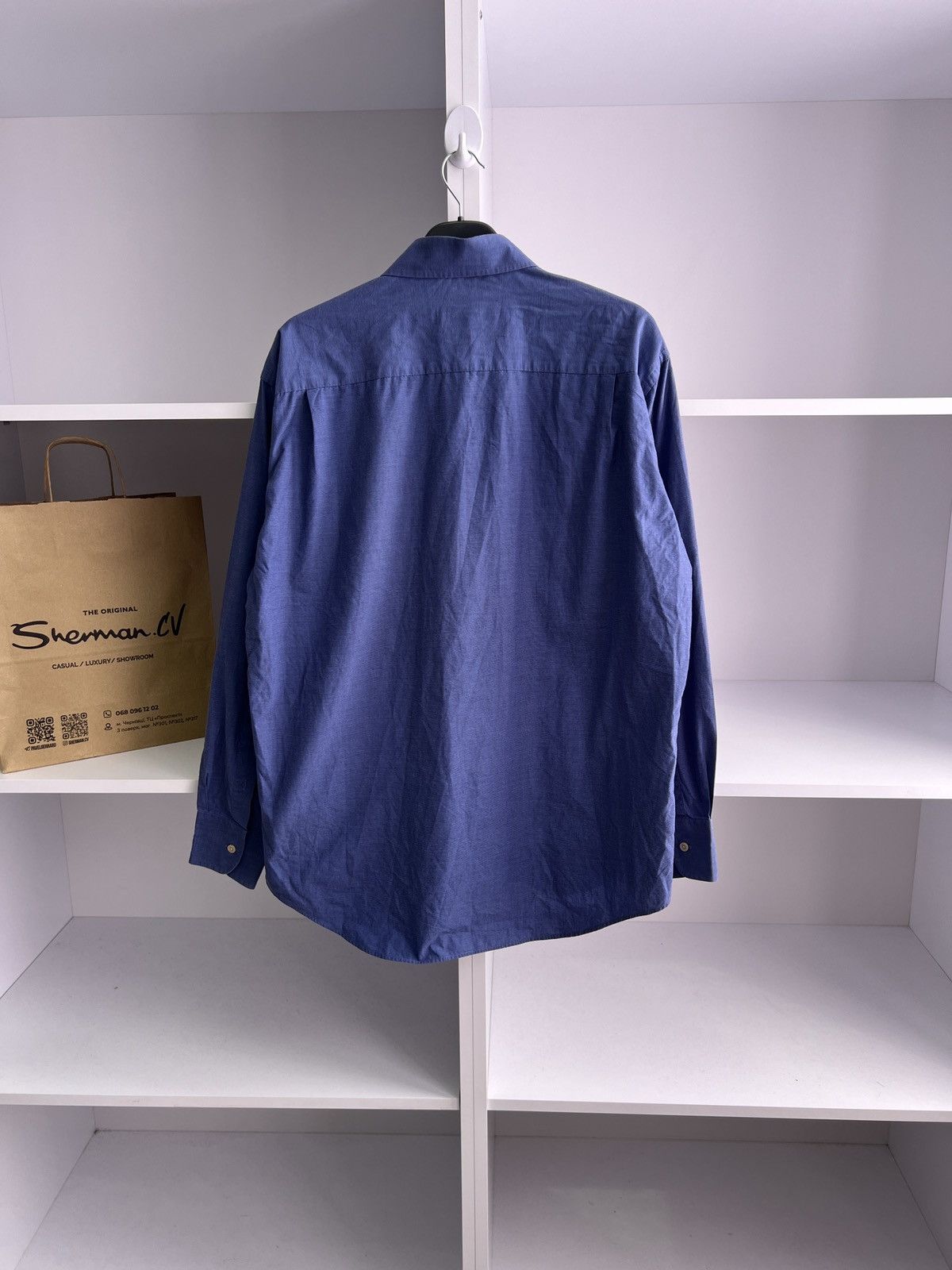 Vintage × Yves Saint Laurent Vintage Yves Saint Laurent Button up Luxury Shirt Size US M / EU 48-50 / 2 - 10 Thumbnail