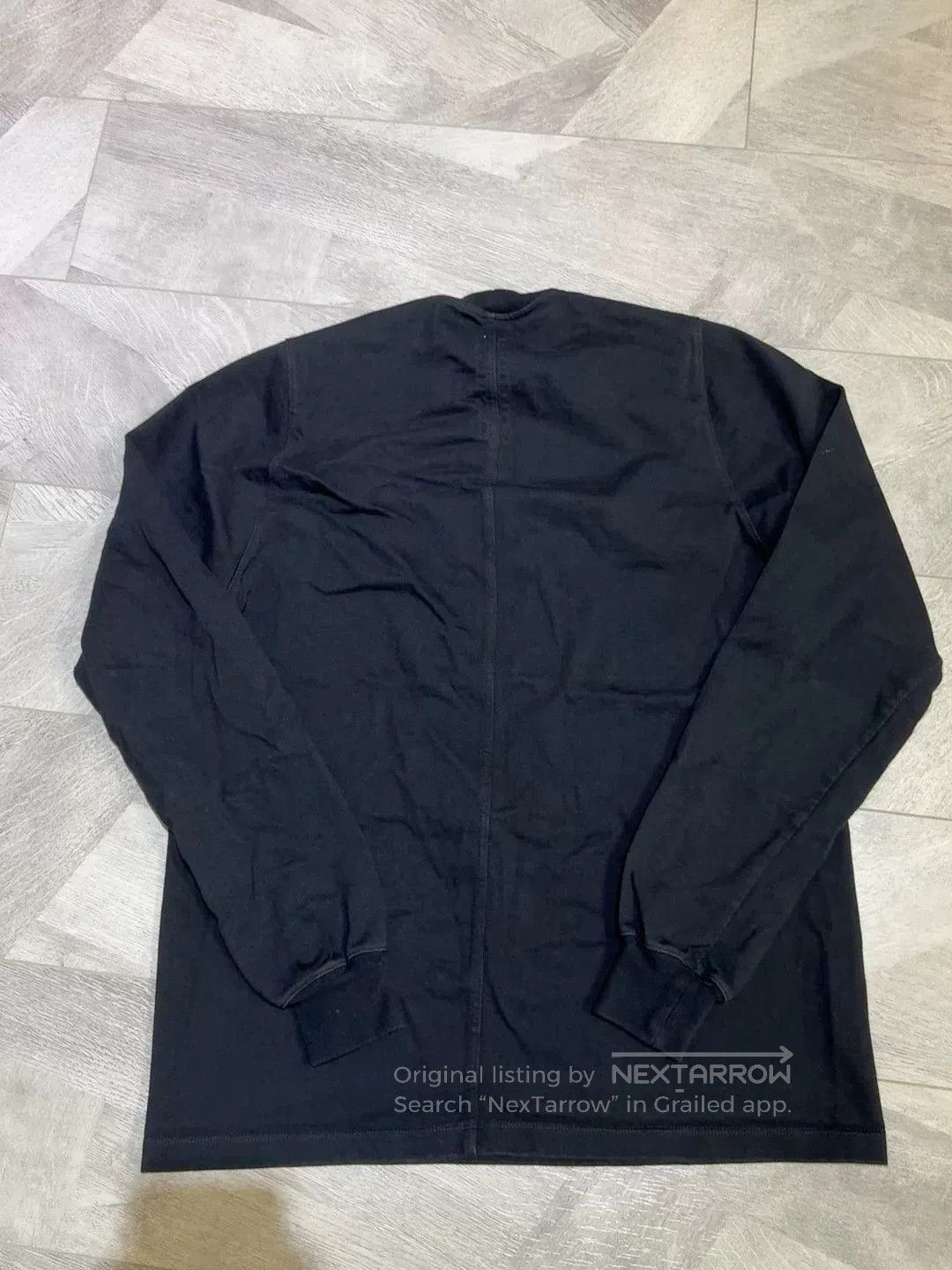 Rick Owens Rick Owens Black Long Sleeve Sweatshirt. Size US S / EU 44-46 / 1 - 3 Thumbnail