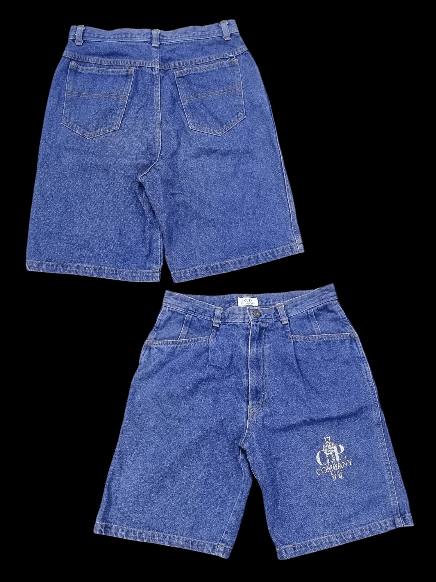 C.P. Company × Vintage Vintage C.P Company Denim Short Pants Size 27" / US 4 / IT 40 - 1 Thumbnail