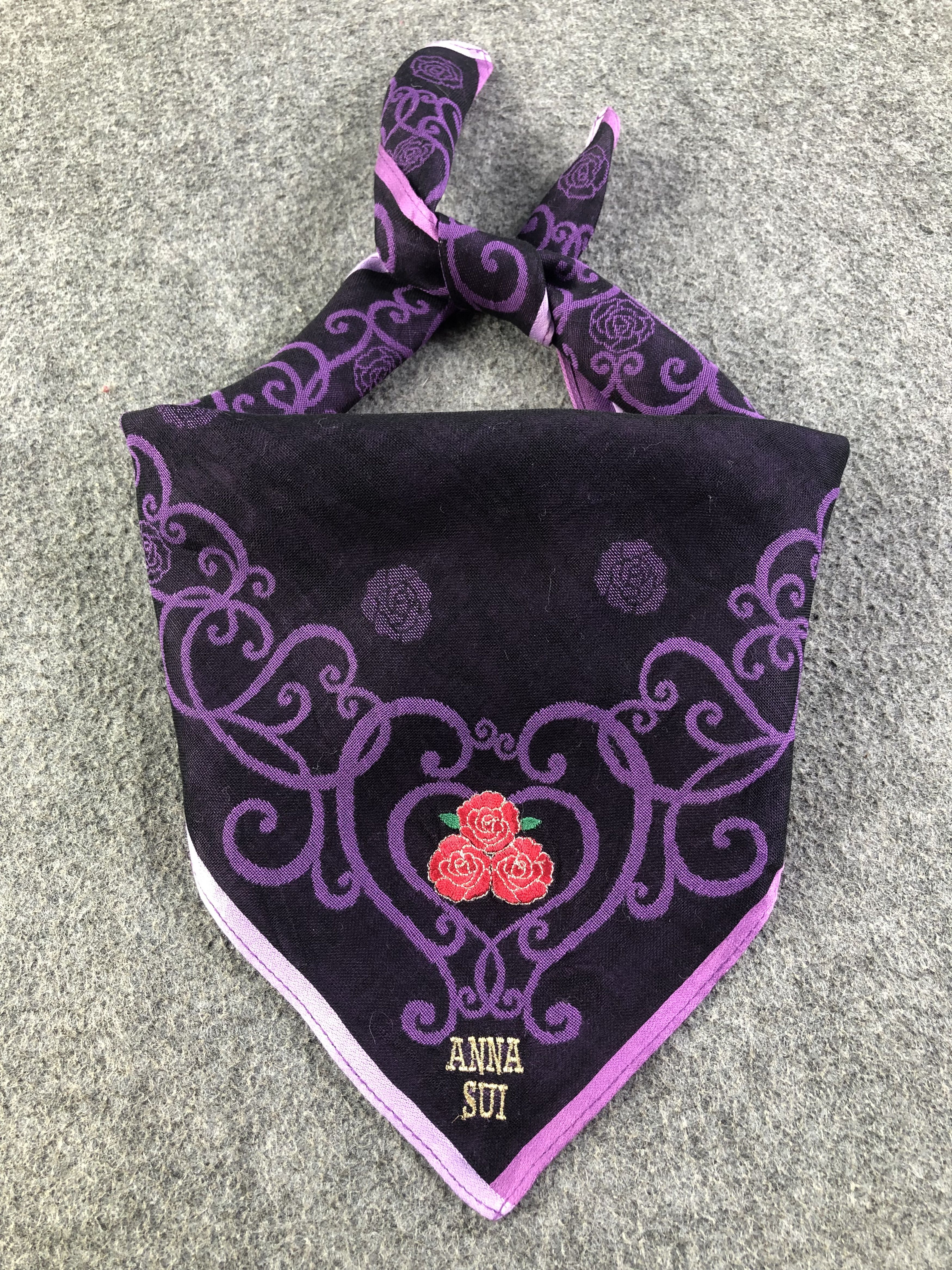 Anna Sui × Vintage Anna Sui Handkerchief / Bandana / Neckerchief Size ONE SIZE - 1 Thumbnail