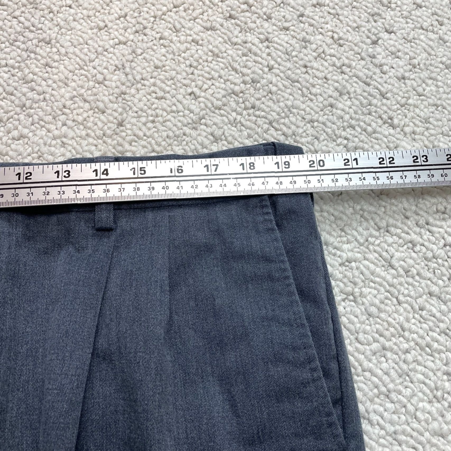 Croft & Barrow Croft & Barrow Chino Pants Mens 40x30 Gray Straight Dress Slacks Cotton Adult Size US 40 / EU 56 - 6 Thumbnail