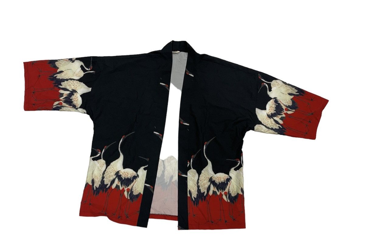 Vintage Vintage kimono flames printed Phoenix Sukajan Souvenir Size US XXL / EU 58 / 5 - 1 Thumbnail