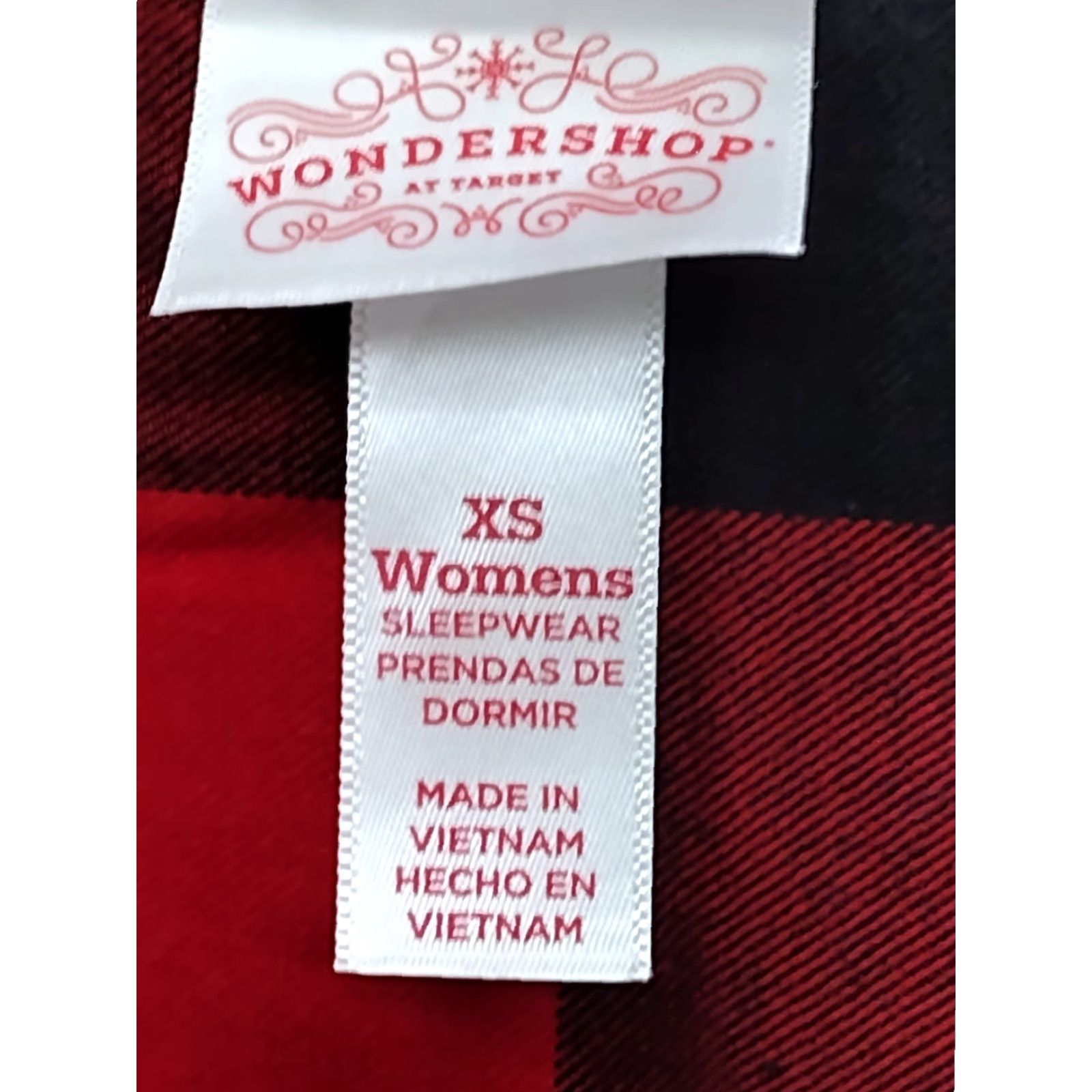Vintage Wondershop Sleep Shirt Shirt Red XS Flannel Plaid Womens Sleepshirt Button Collared Pocket Cotton 100% Long Sleeve Nite Nite Shirt Size XS / US 0-2 / IT 36-38 - 4 Thumbnail