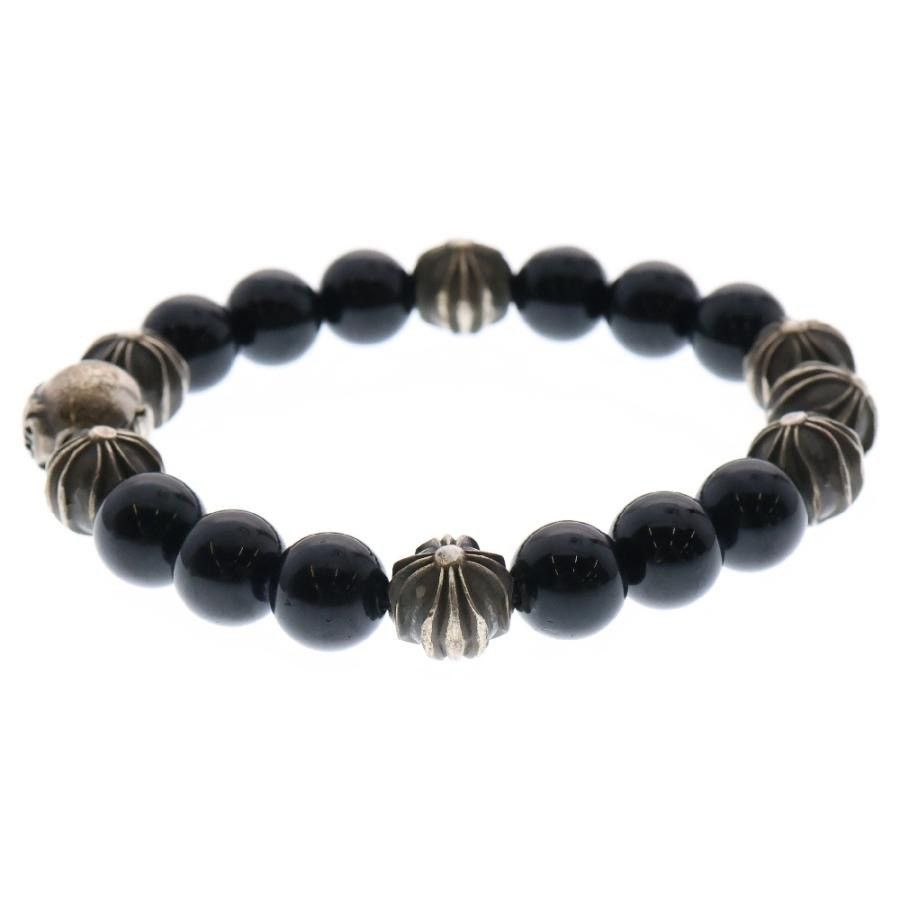 Chrome Hearts Chrome Hearts Black Bead Bracelet BEAD10mm Size ONE SIZE - 4 Thumbnail