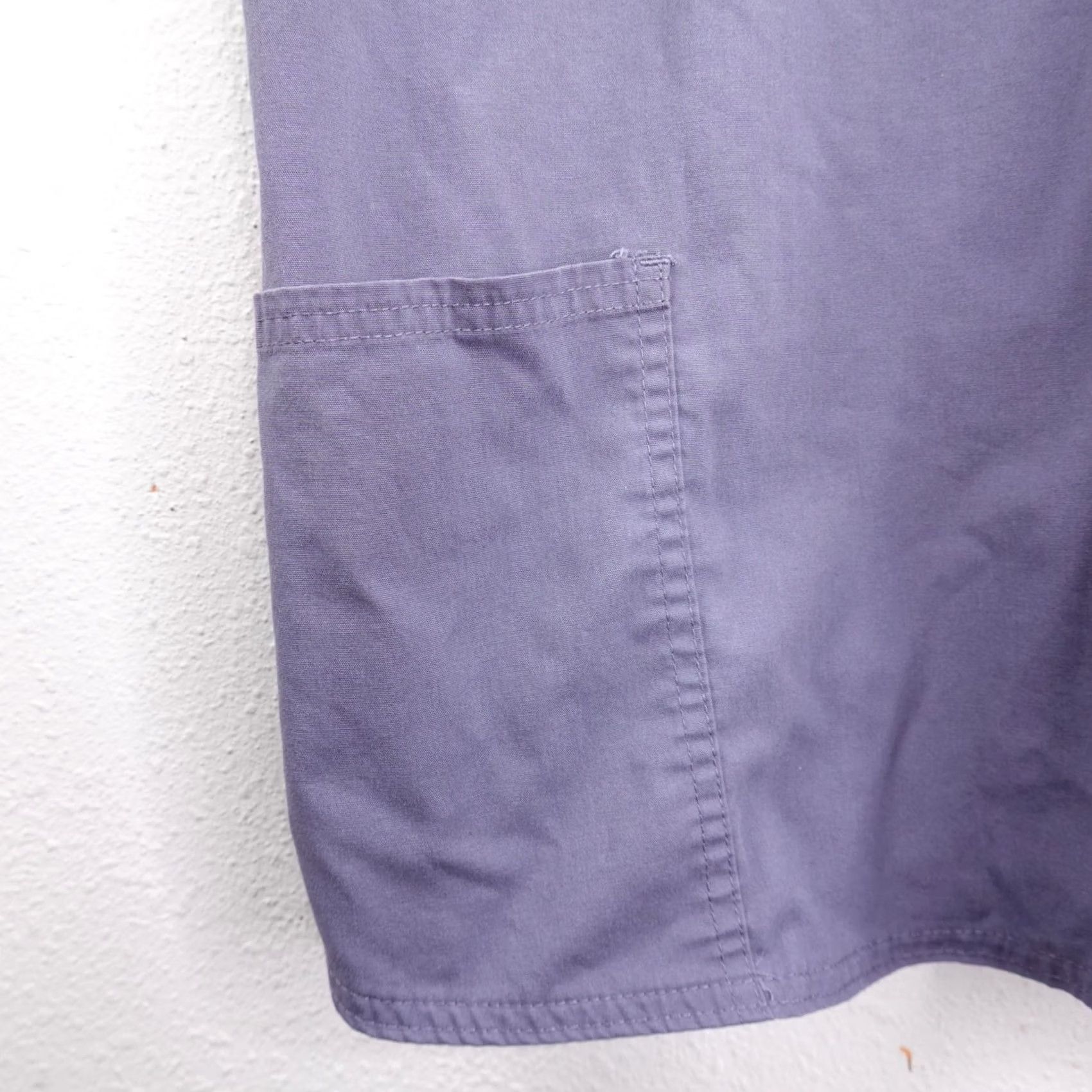Vintage VINTAGE Scrubstar Women's Scrub Top 2XL Condor Grey Double Pockets V-Neck Mens? Woman? -- Sorry, I cannot include extra text. Size XXL / US 16-18 / IT 52-54 - 4 Thumbnail