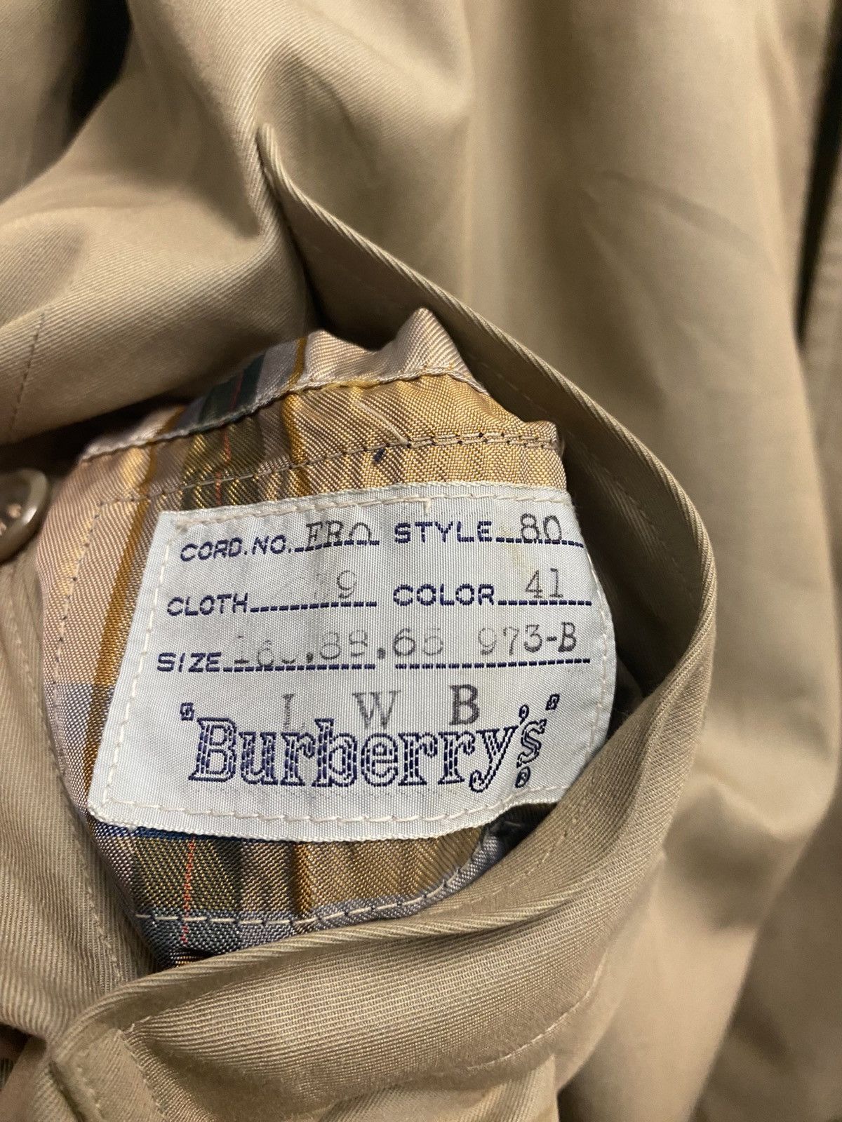 Burberry Vintage Burberrys Trench Coat Size S / US 4 / IT 40 - 11 Thumbnail