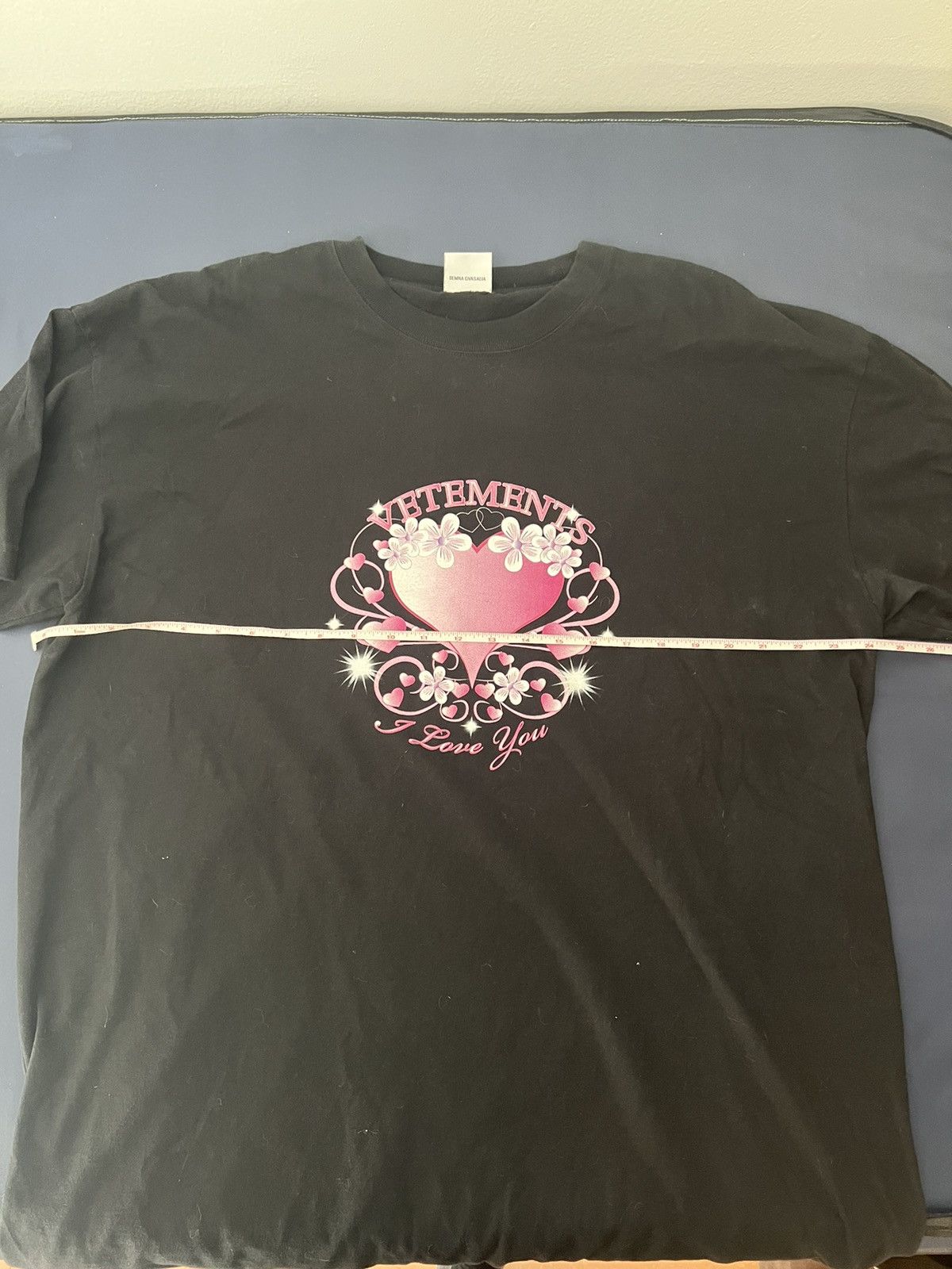 Vetements Vetements I Love You Tee Size US L / EU 52-54 / 3 - 11 Thumbnail