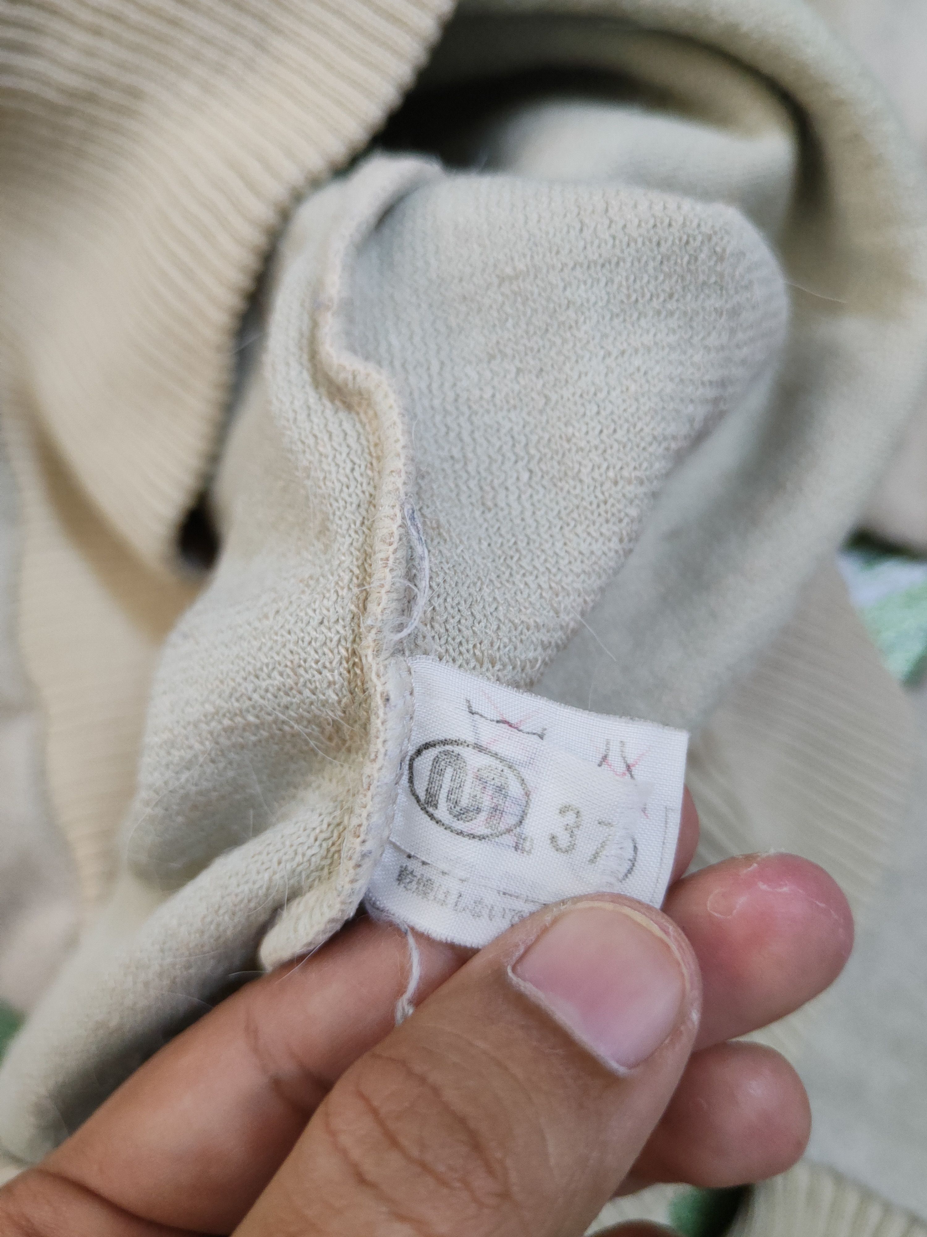 Homespun Knitwear Japan multipocket Beige Knitwear Sweatshirts #W2052 Size M / US 6-8 / IT 42-44 - 11 Thumbnail