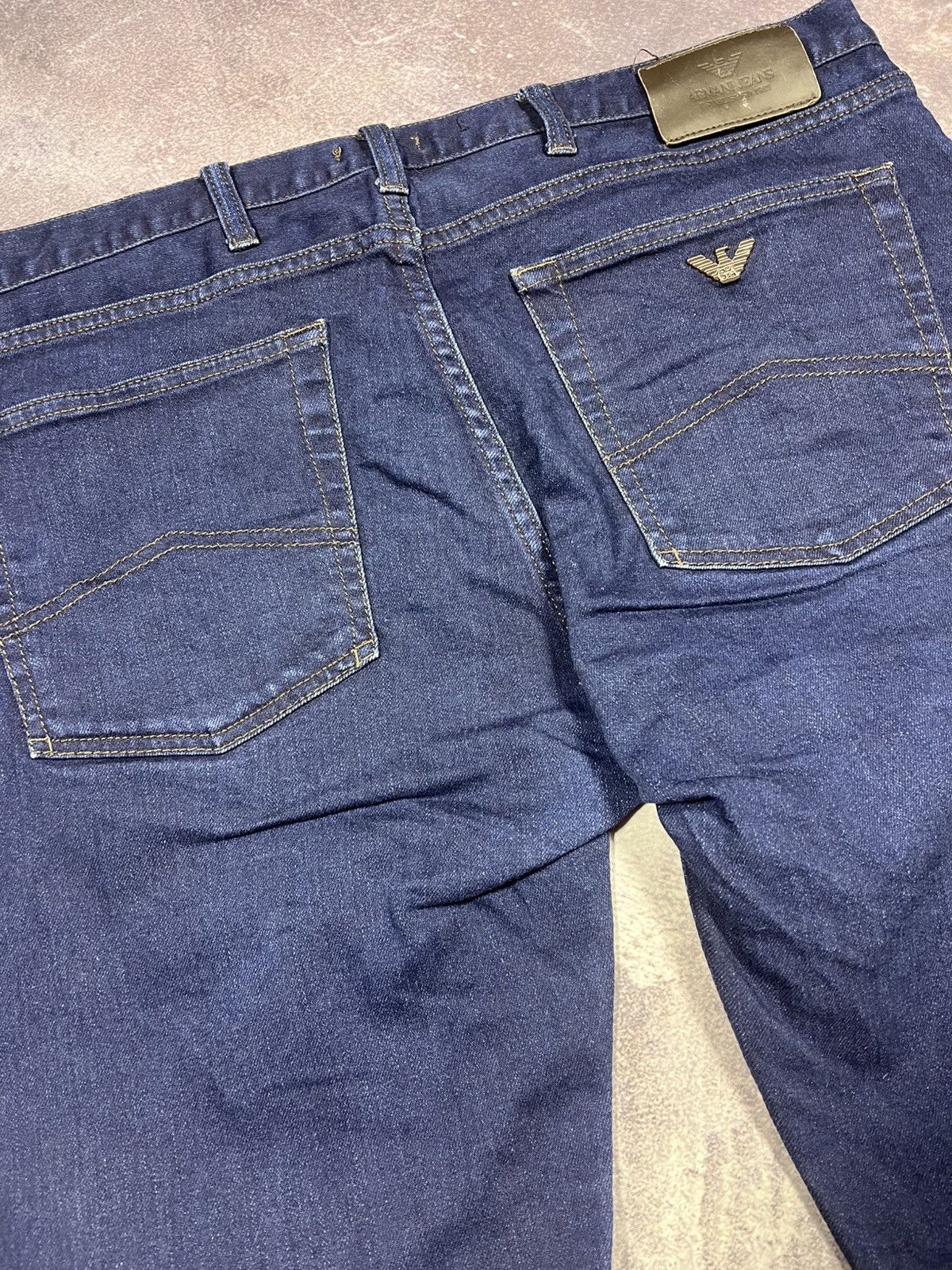 Armani Armani Jeans Metal Logo jeans Denim Vintage Streetwear Y2K Size US 36 / EU 52 - 3 Thumbnail
