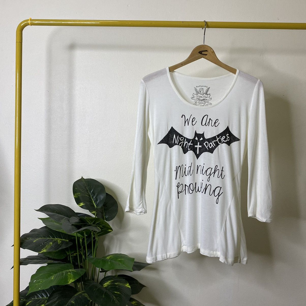 Japanese Brand × Seditionaries Glamstone Alternative Rock Cyber Punk Gothic L/S T Shirt Size S / US 4 / IT 40 - 1 Thumbnail