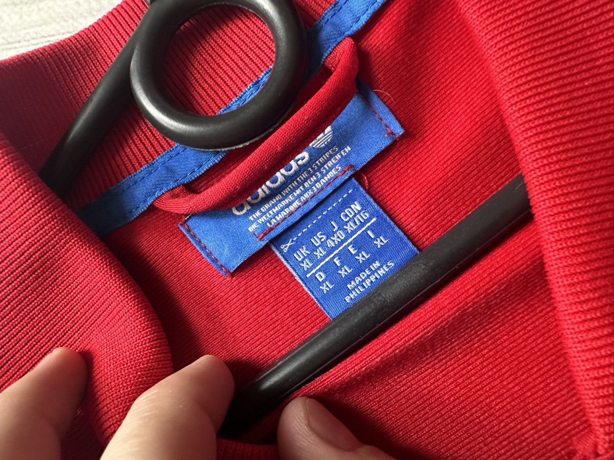 Adidas × Vintage Vintage adidas originals red logo track jacket size L Size US XL / EU 56 / 4 - 7 Thumbnail