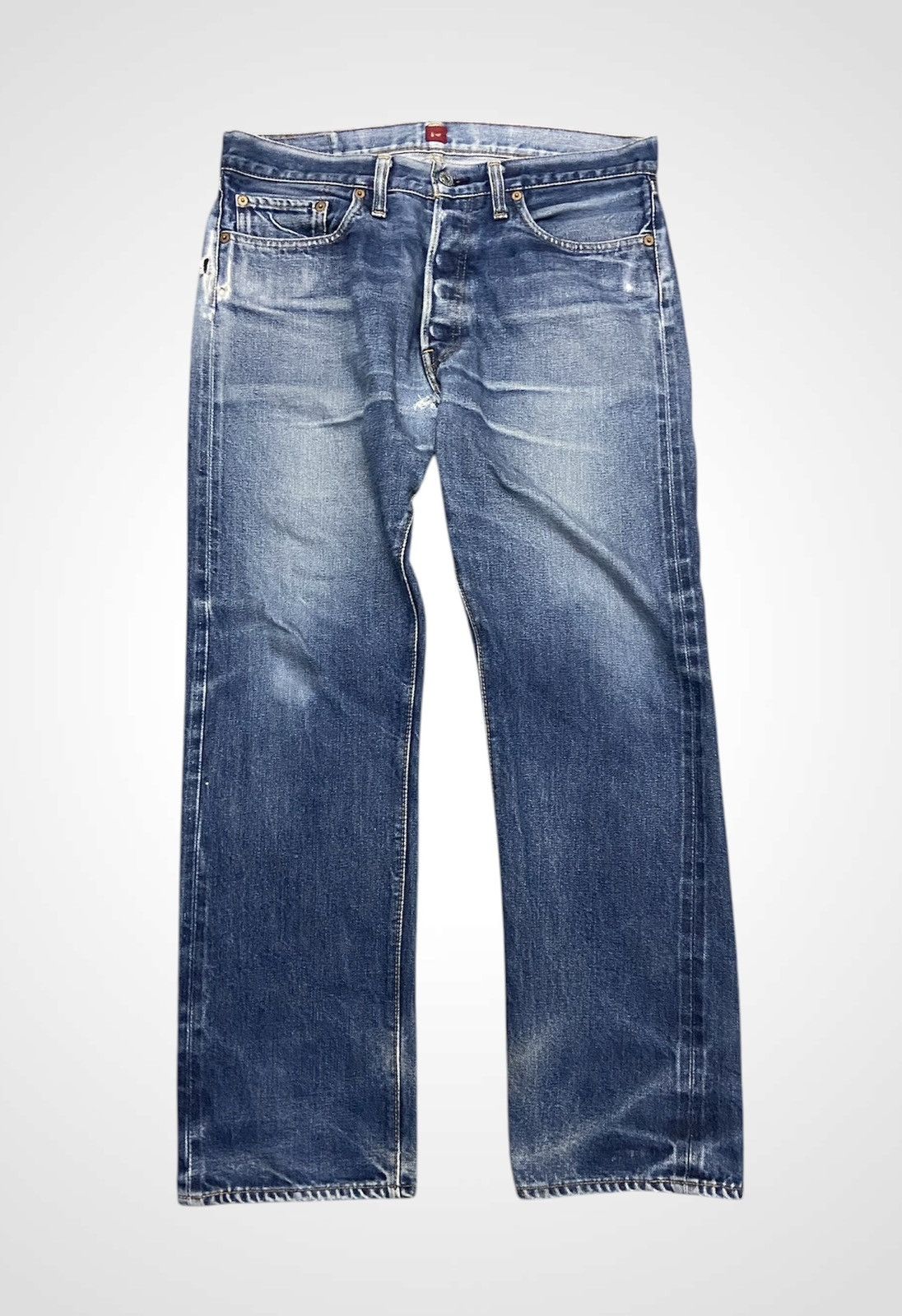 RESOLUTE Final Drop 💥💥 Resolute Distressed Selvedge Denim Size US 34 / EU 50 - 1 Thumbnail